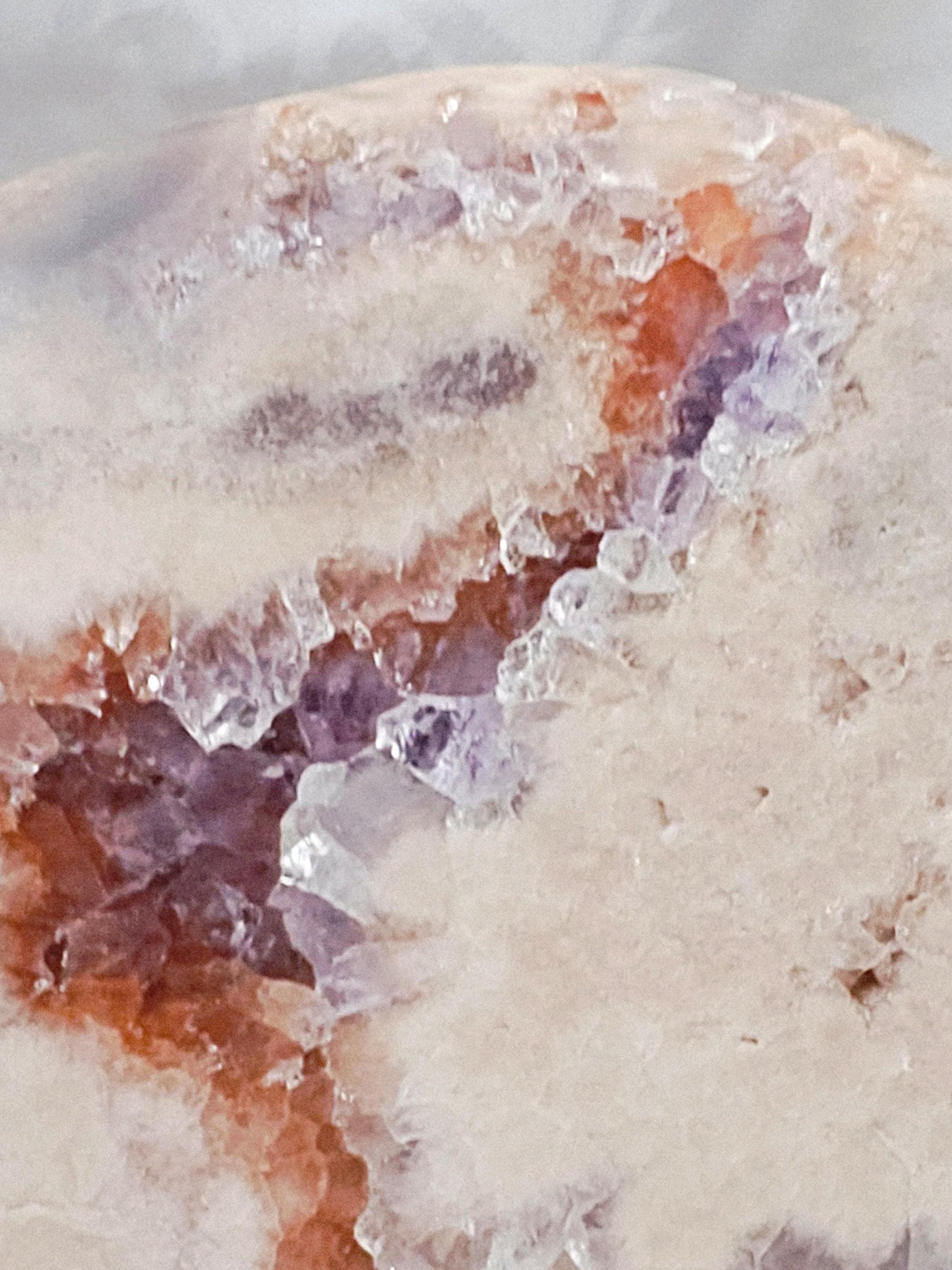Pink Amethyst Slab 3 lbs, Calming Crystal, Gift, Statement Piece,  Shabby Chic