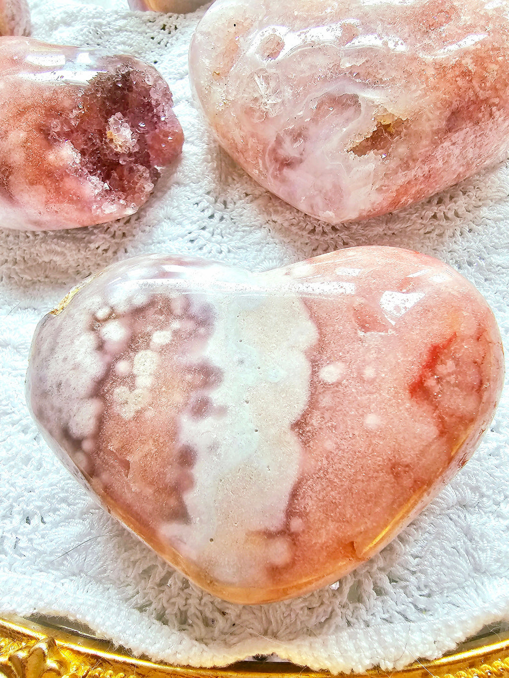Brazilian Amethyst Druzy Heart, Pink Amethyst Druzy Hearts, Crystal Heart,Gift