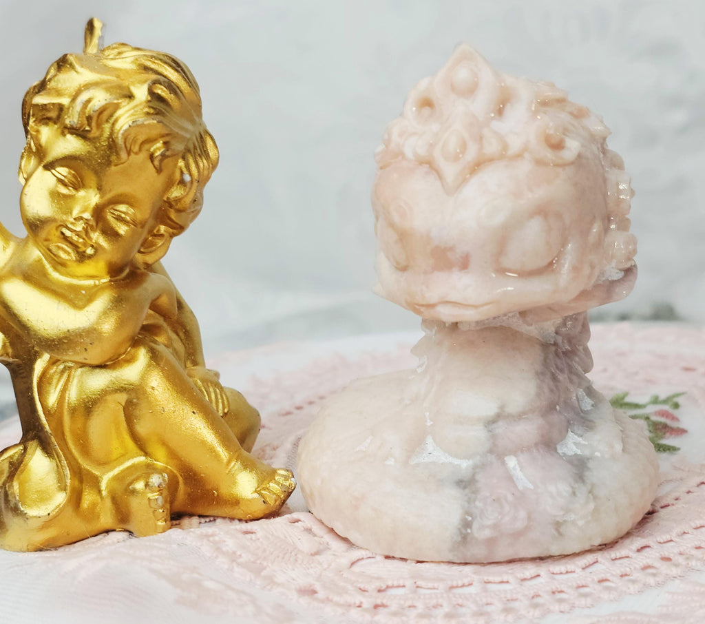 Pink Opal Snake Dragon, Pink Opal, Pink Dragon, Crystal Sculpture, Snake ,Dragon