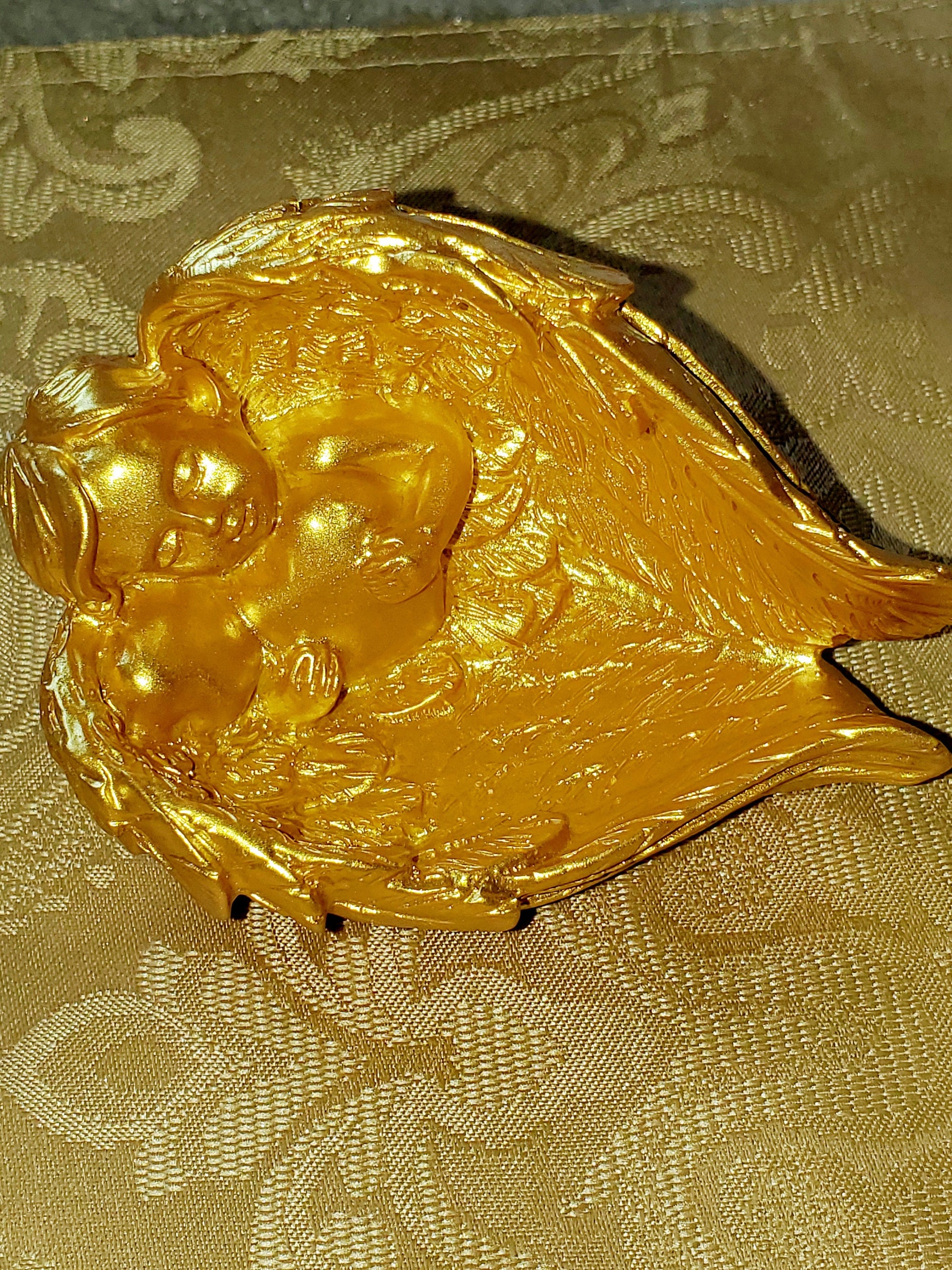 Angel, Angel Sphere Stand, Crystal Holder, Shabby Chic, Angel Collectible, Unique Gifts, Home Decor, Candle Holder, key holder