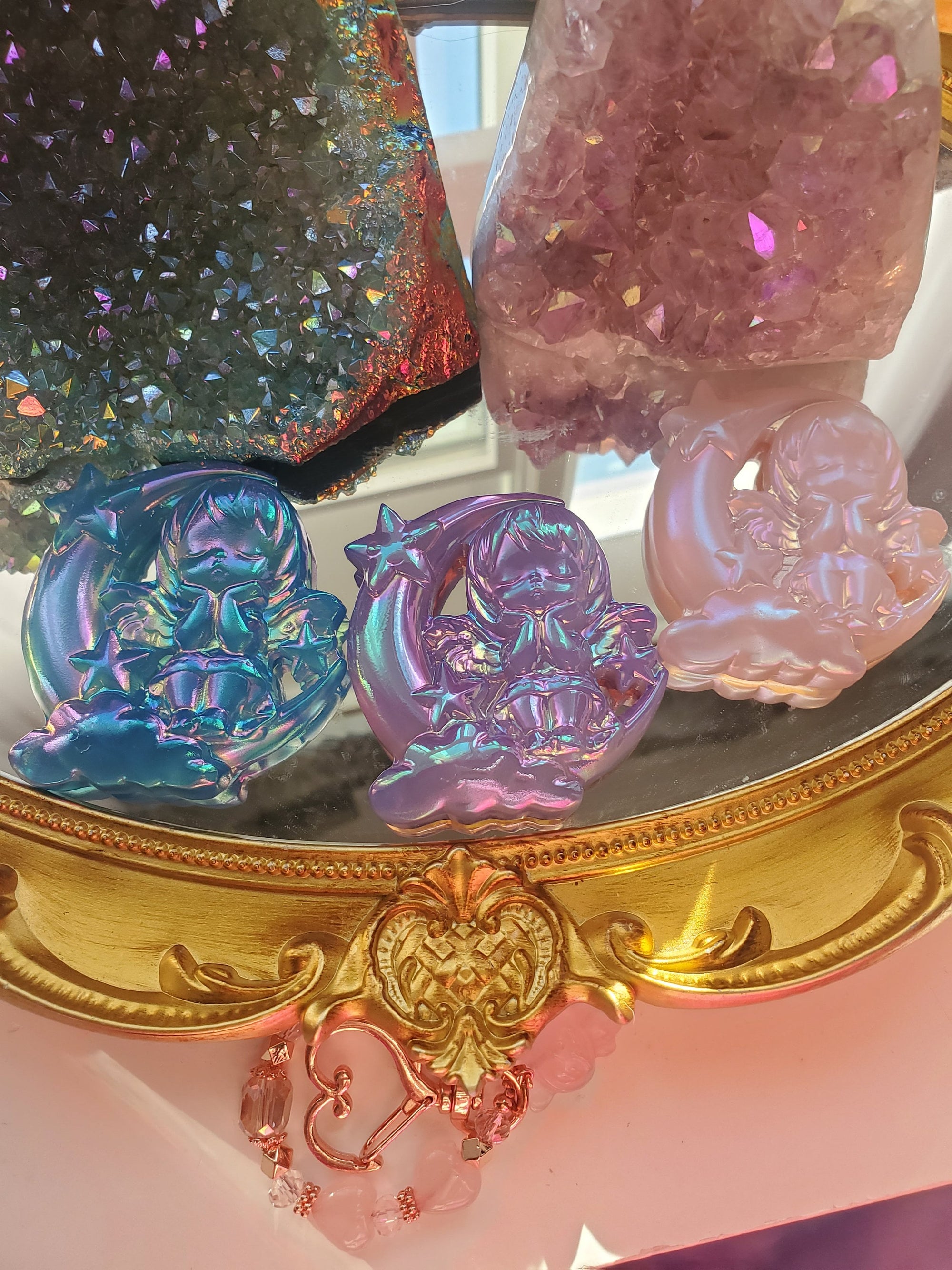 Angel Crystal, Angel Aura Opalite Crystal,Crystal