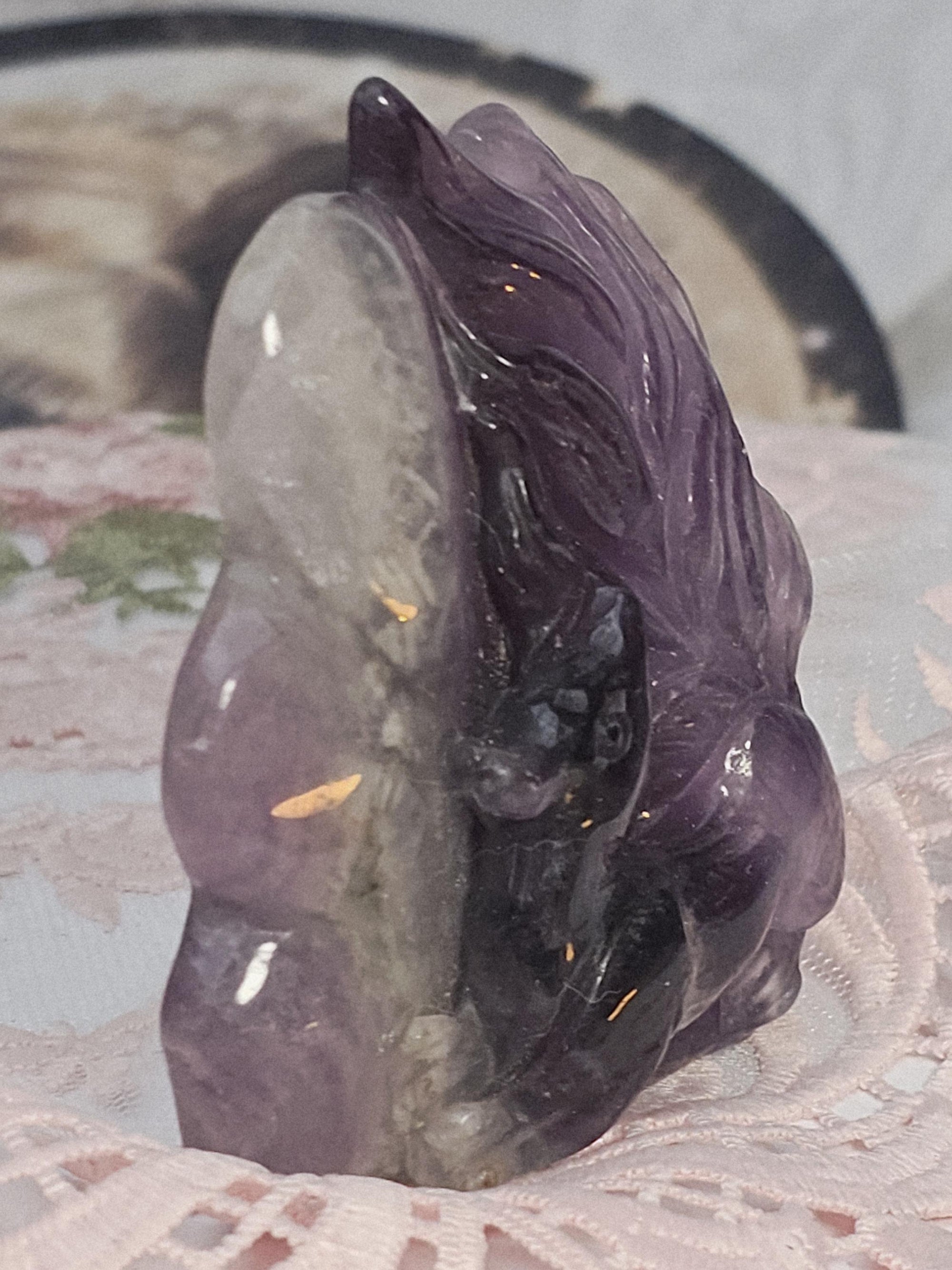 Kitsune, 9 Tail Fox, Crystal,Gifts, Gift for Her