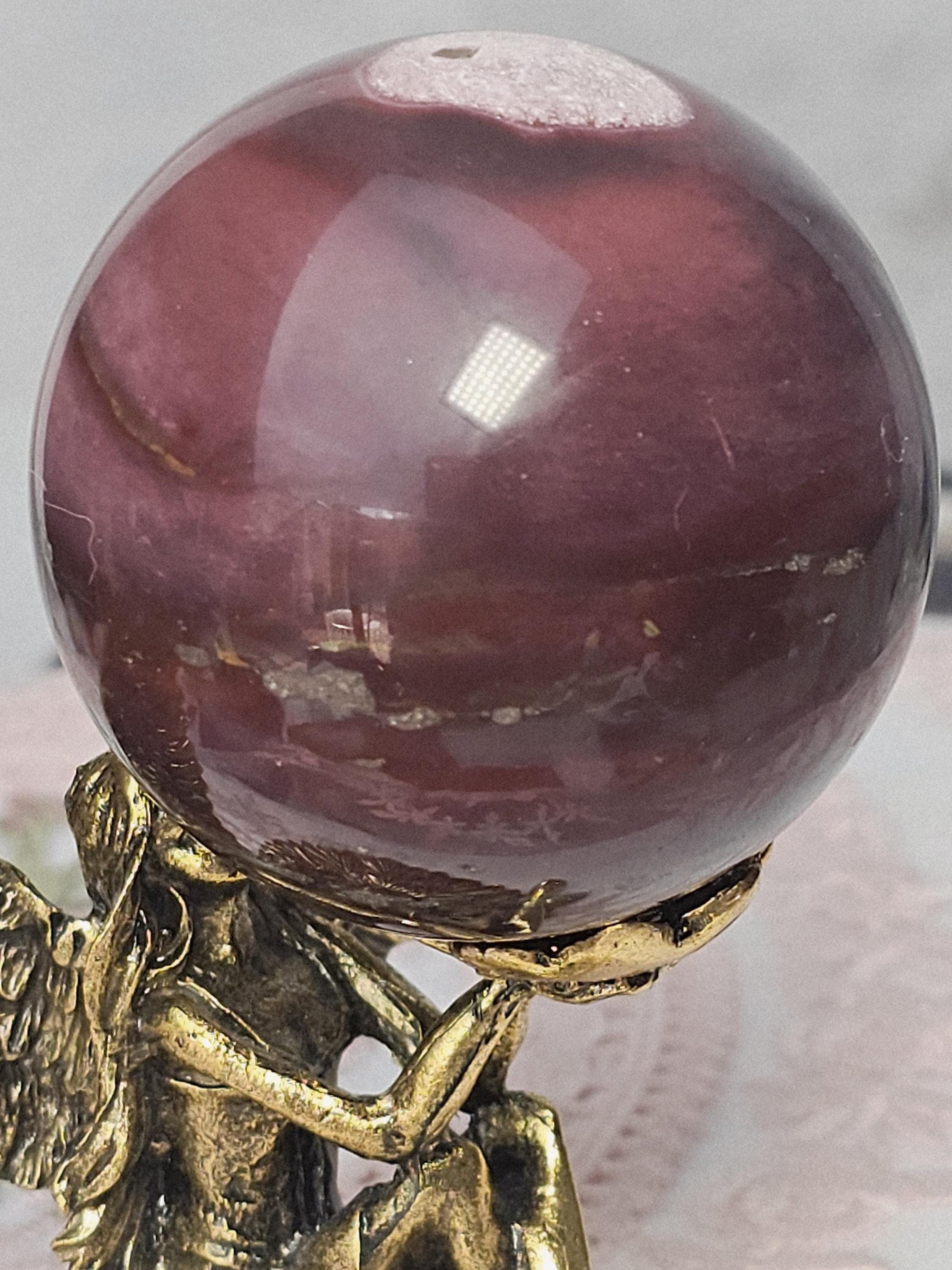 Mookaite Sphere , Mookaite Jasper,  Australian Crystal, Chakra Stone