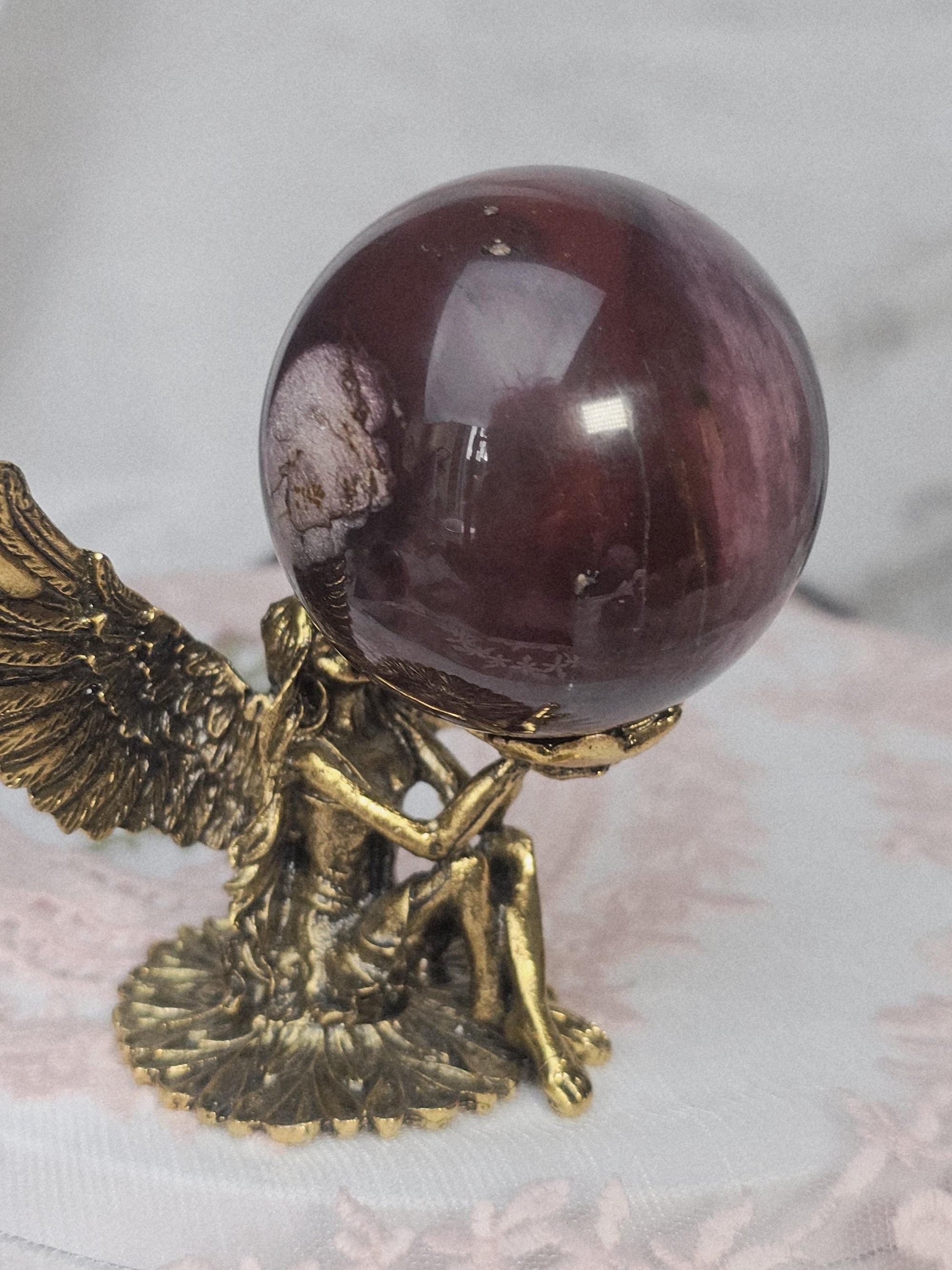 Mookaite Sphere , Mookaite Jasper,  Australian Crystal, Chakra Stone