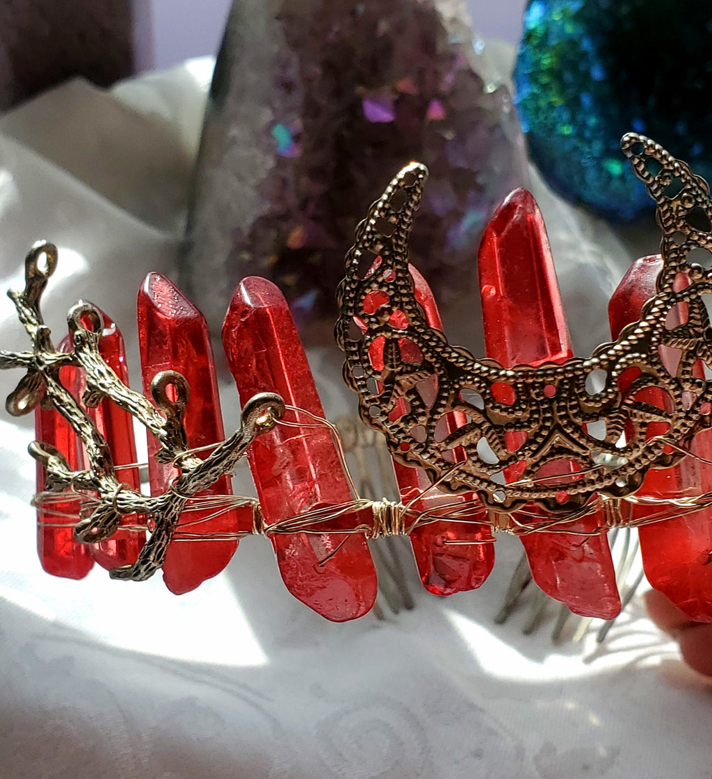 Crystal Crown, Crown, Wedding Crown, Crystal