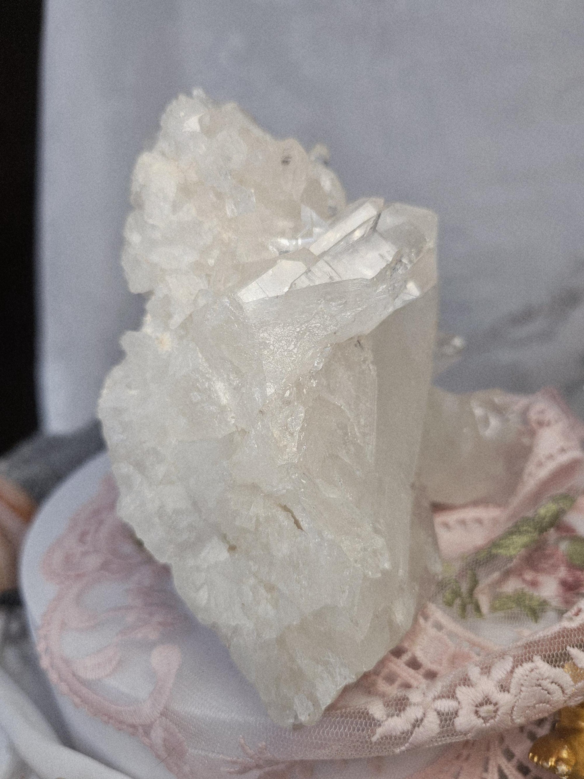3lb Clear Quartz Cluster,  Columbia, Crystal Cluster