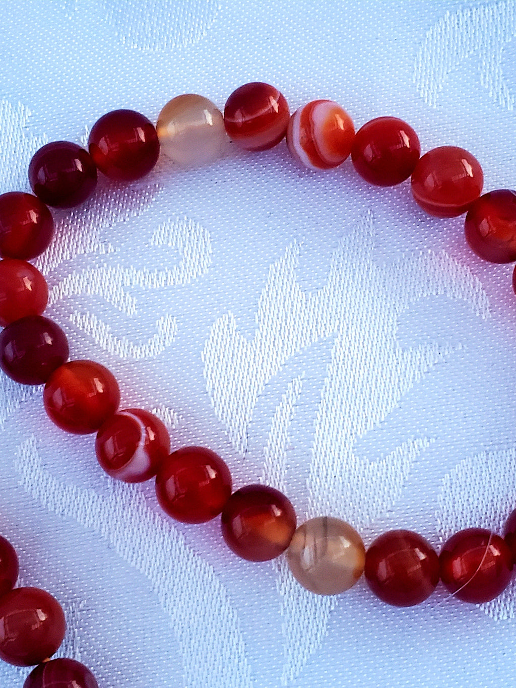 Carnelian Bracelet, Beaded Bracelet, Friendship Bracelet