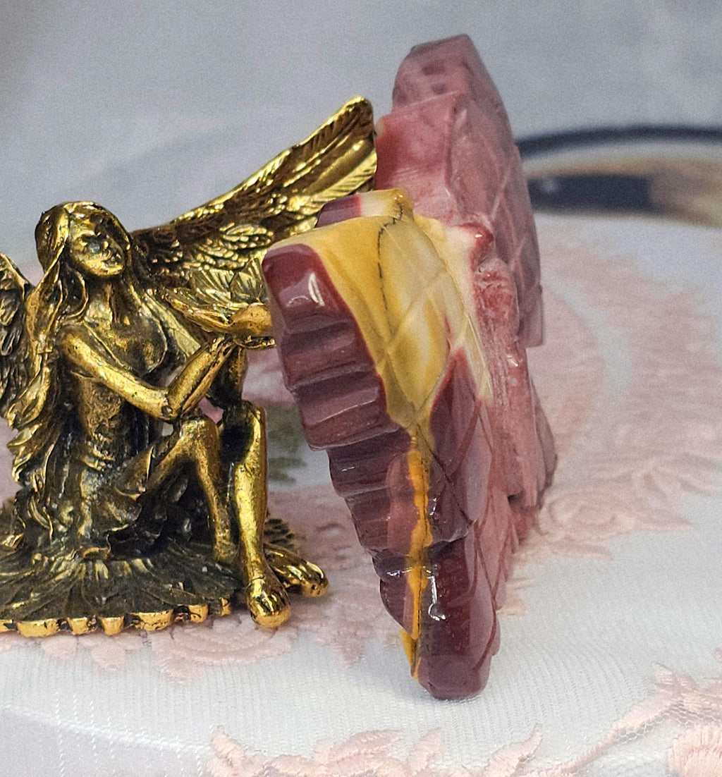 Mookaite Butterfly, Mookaite Jasper,  Australian Crystal, Chakra Stone