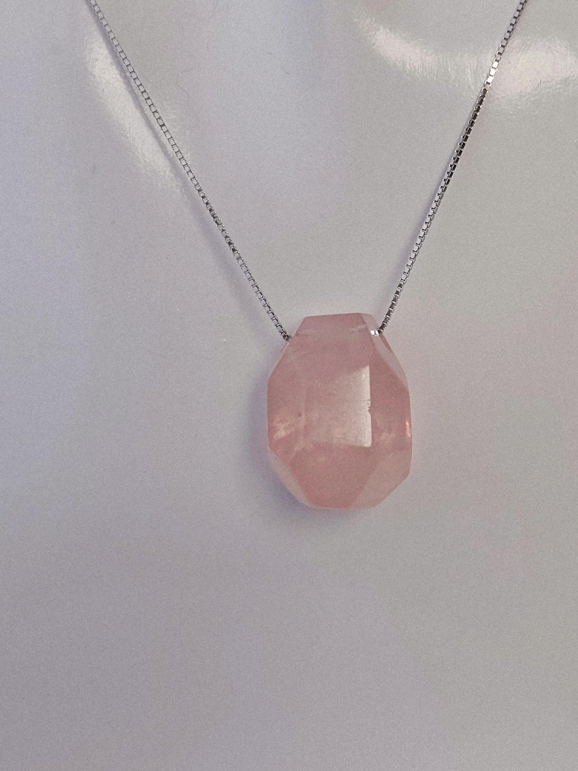 Pink Morganite Handmade Necklace, Customize 925 Silver or Gold, Zodiac Necklace