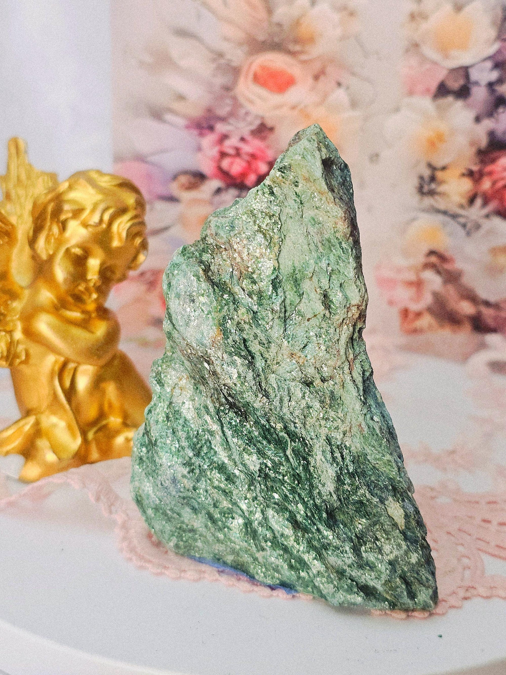Fuschite Freeform, Reiki, Gift for Her, Crystals for beginners