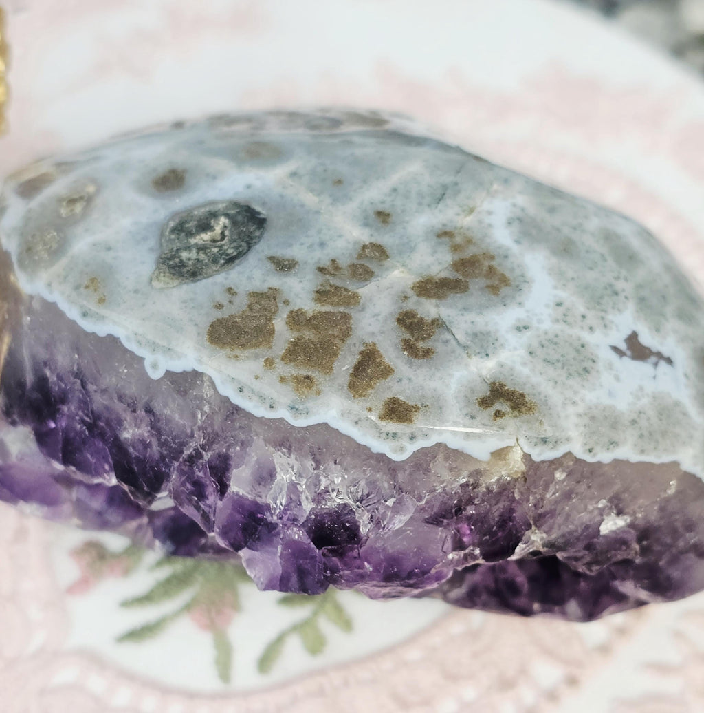 Amethyst Geode Statement Piece, Crystal Home Decor, Gift, Amethyst, Brazilian Amethyst