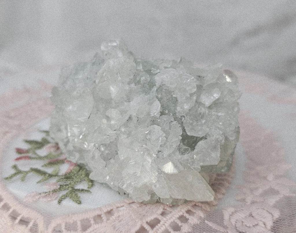 Fujian Fluorite Specimen, Rainbow Calcite Crystals, Lucky Home Decor