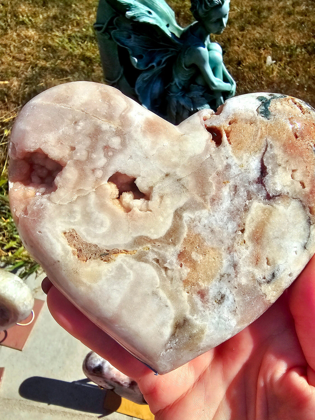 Brazilian Amethyst Druzy Heart, Pink Amethyst Druzy Hearts, Crystal Heart,Gift