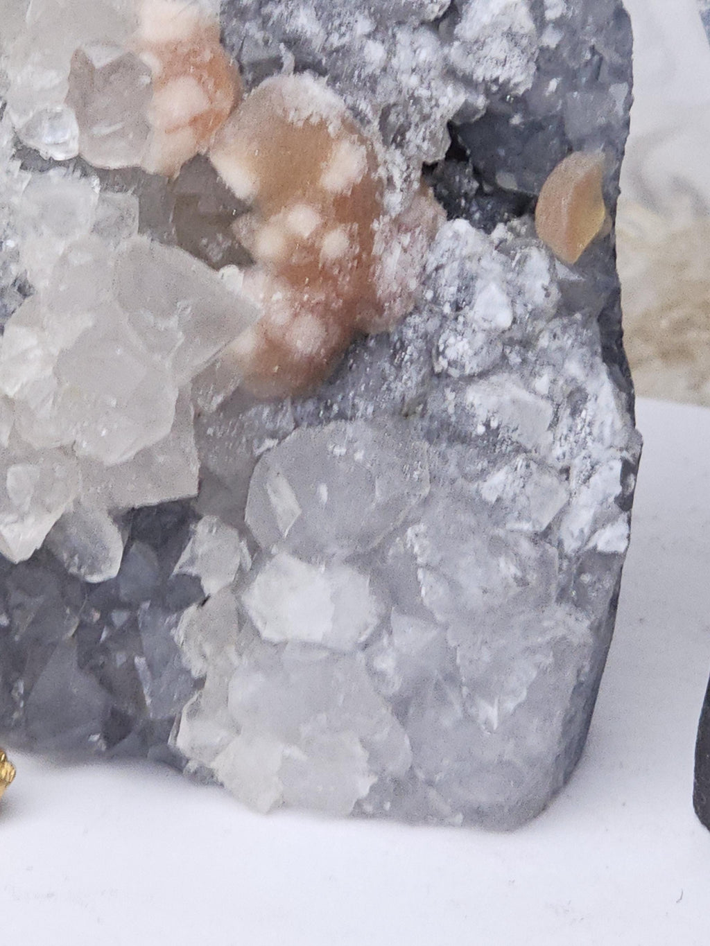 Rare Fluorite Freeform,Fluorite, Blue Chalchedony