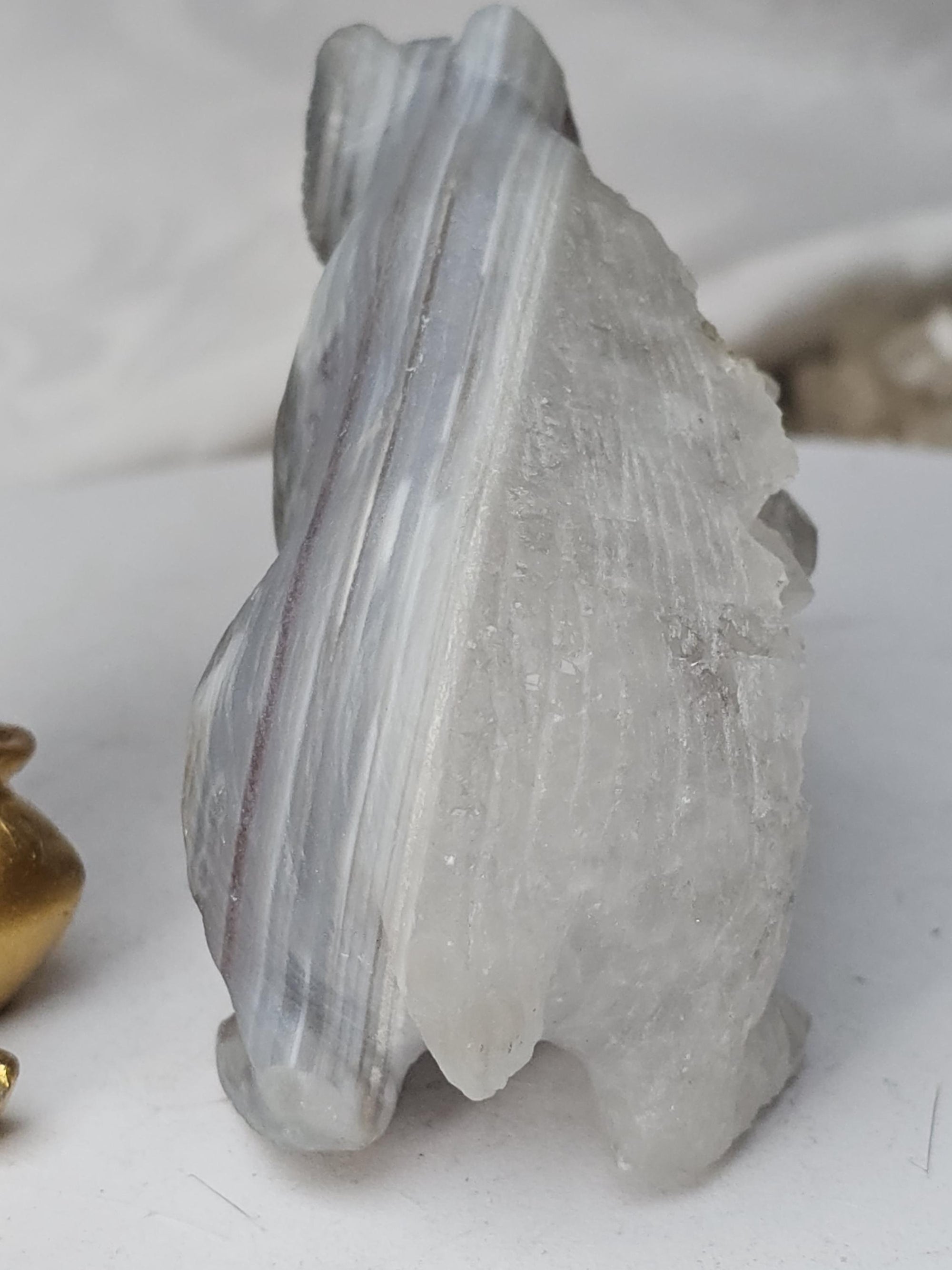 Druzy Agate Bear, Bear Statue, Crystal, Home Decor, Sculpture