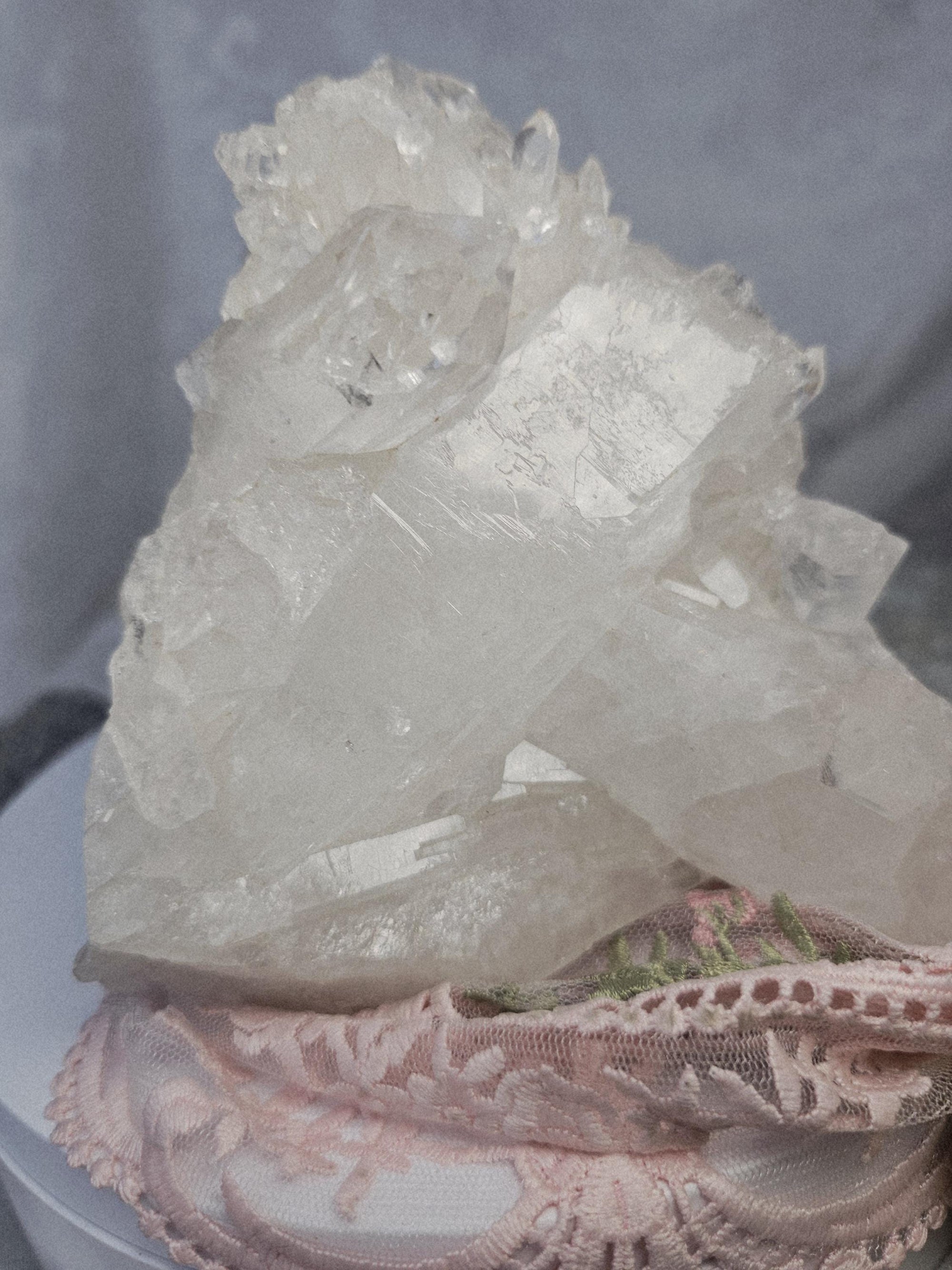 3lb Clear Quartz Cluster,  Columbia, Crystal Cluster