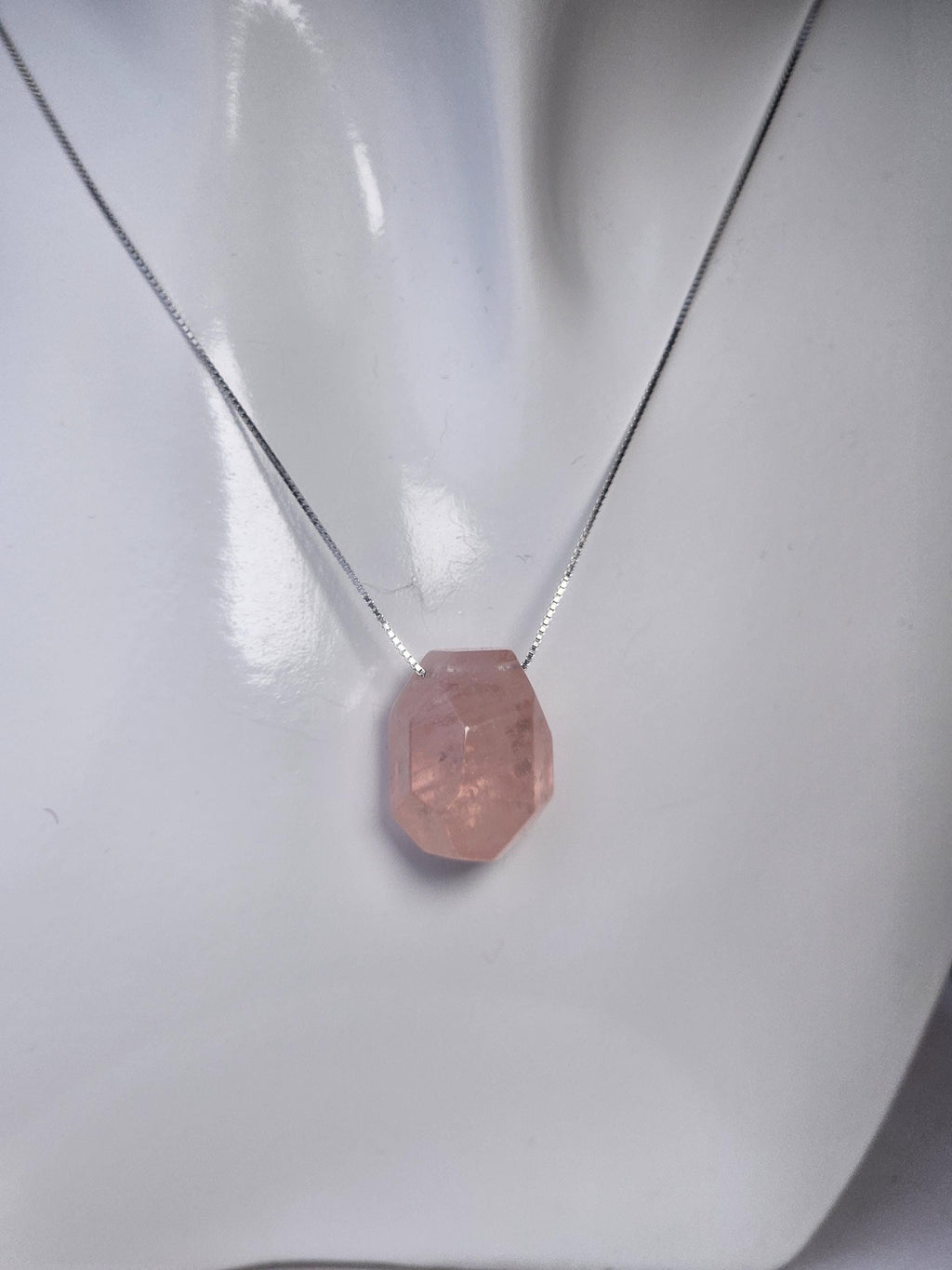 Pink Morganite Handmade Necklace, Customize 925 Silver or Gold, Zodiac Necklace