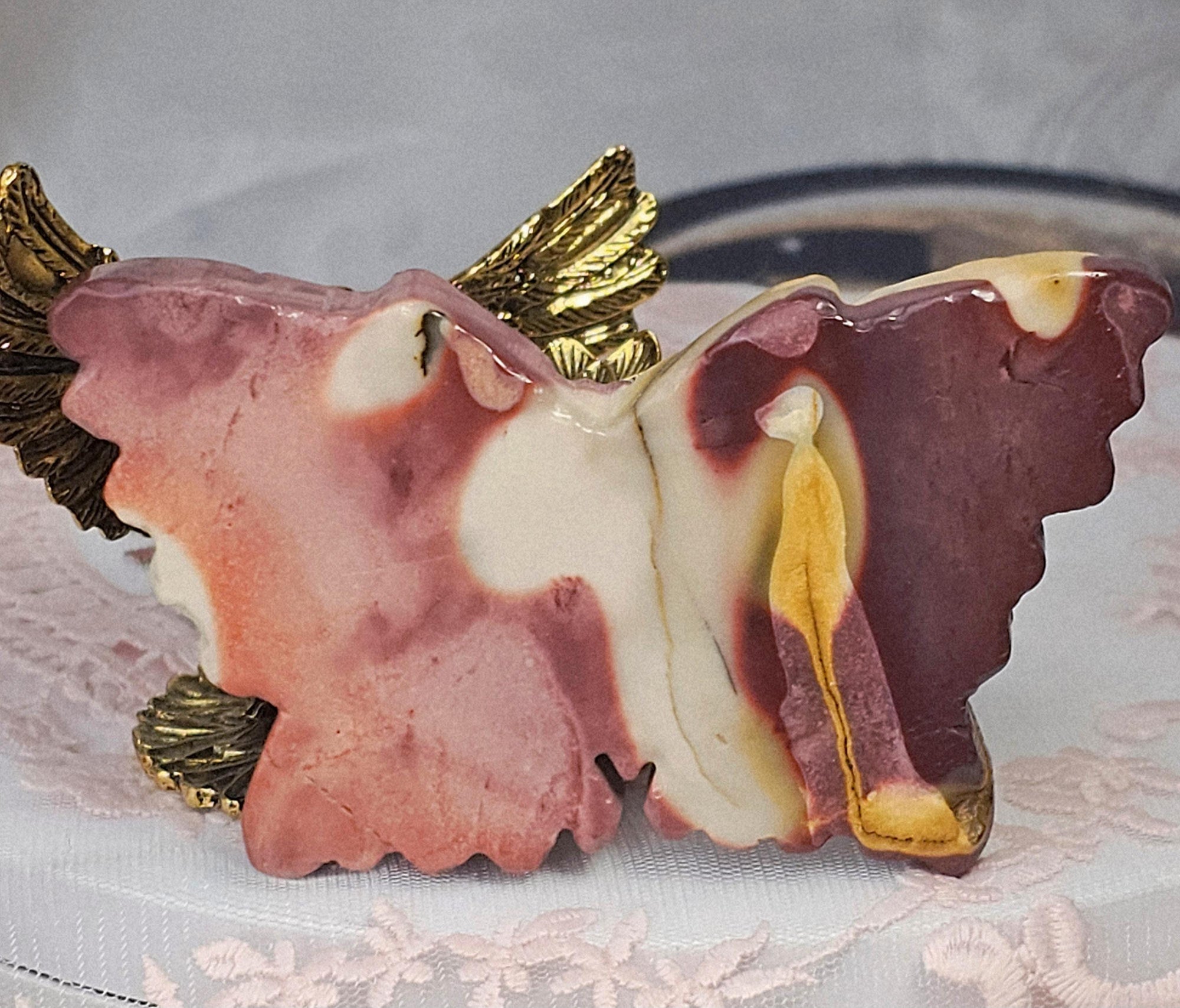 Mookaite Butterfly, Mookaite Jasper,  Australian Crystal, Chakra Stone