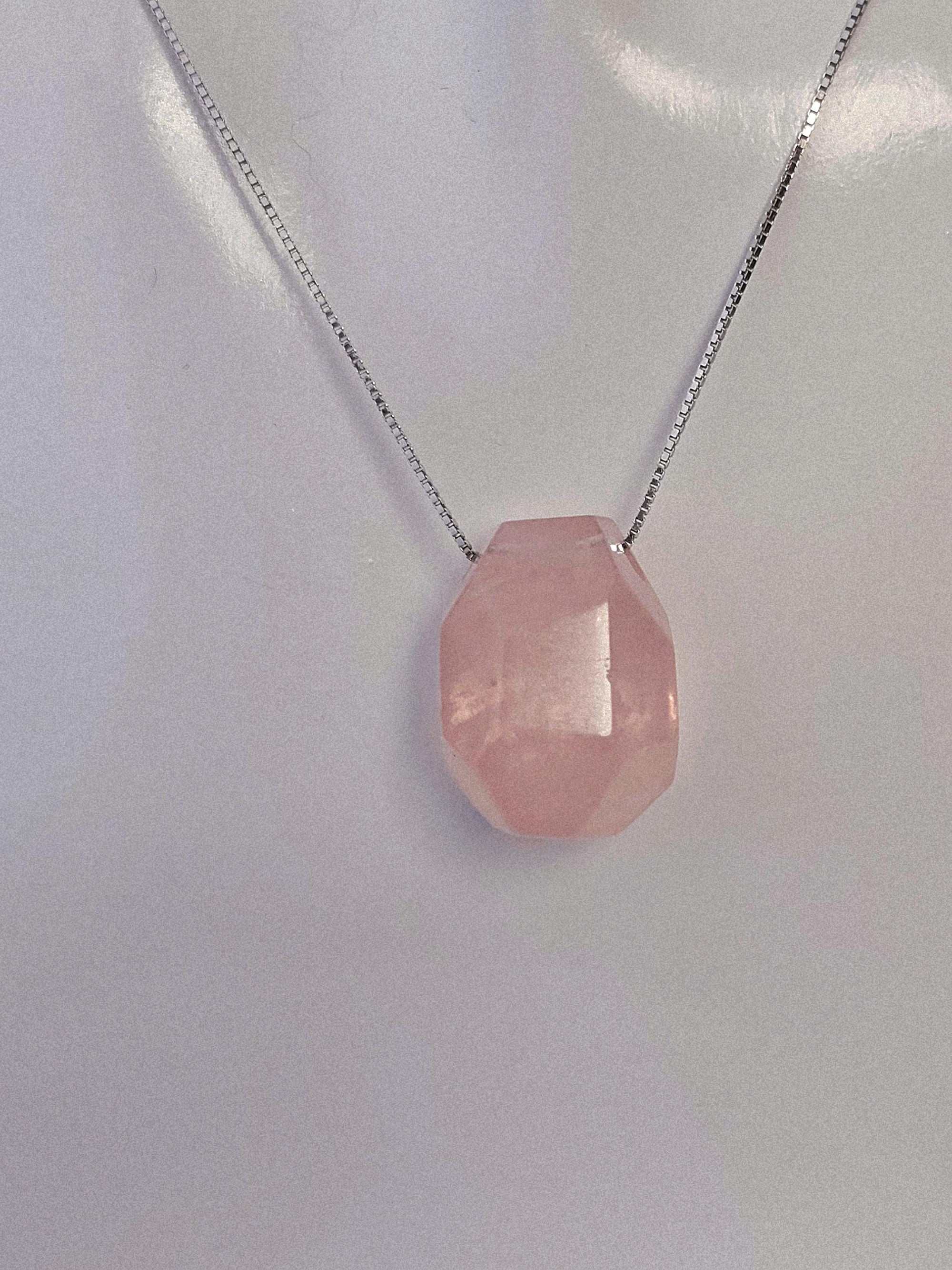 Pink Morganite Handmade Necklace, Customize 925 Silver or Gold, Zodiac Necklace