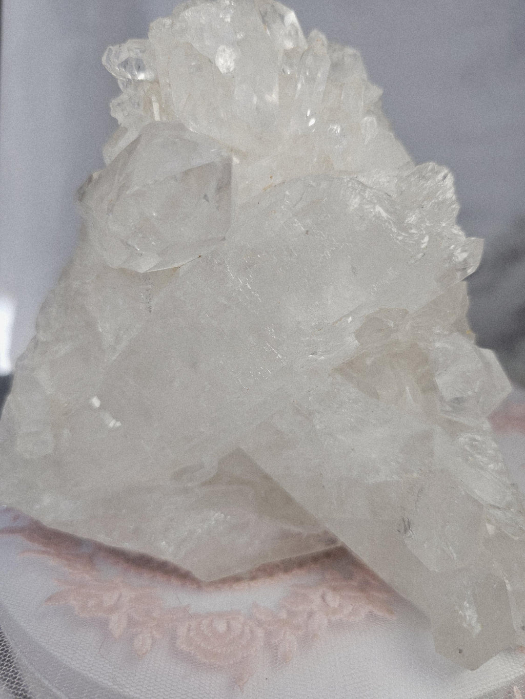 3lb Clear Quartz Cluster,  Columbia, Crystal Cluster