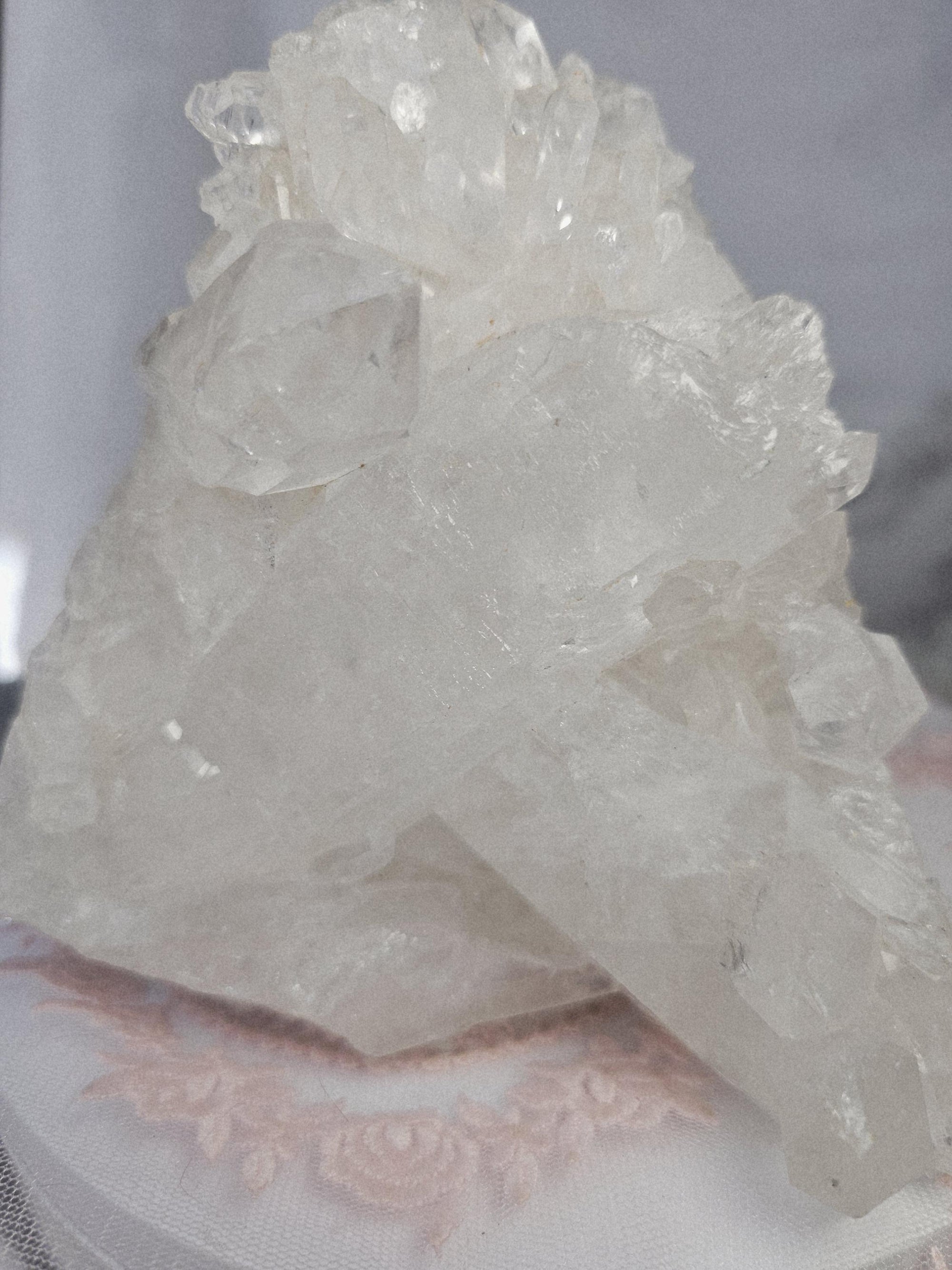 3lb Clear Quartz Cluster,  Columbia, Crystal Cluster