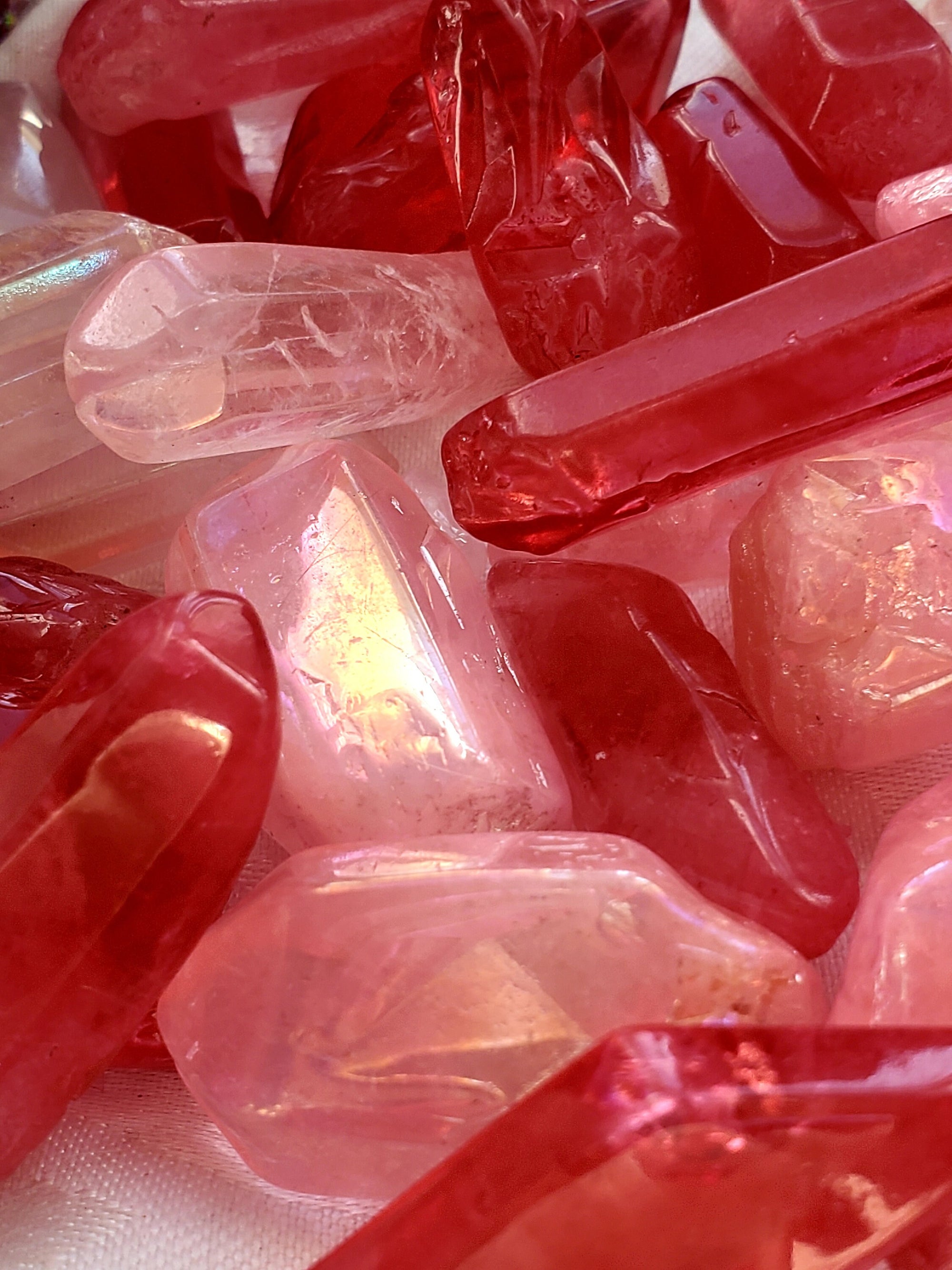 Aura Clear Quartz Points ,Aura Crystal, Crystal, Crystals