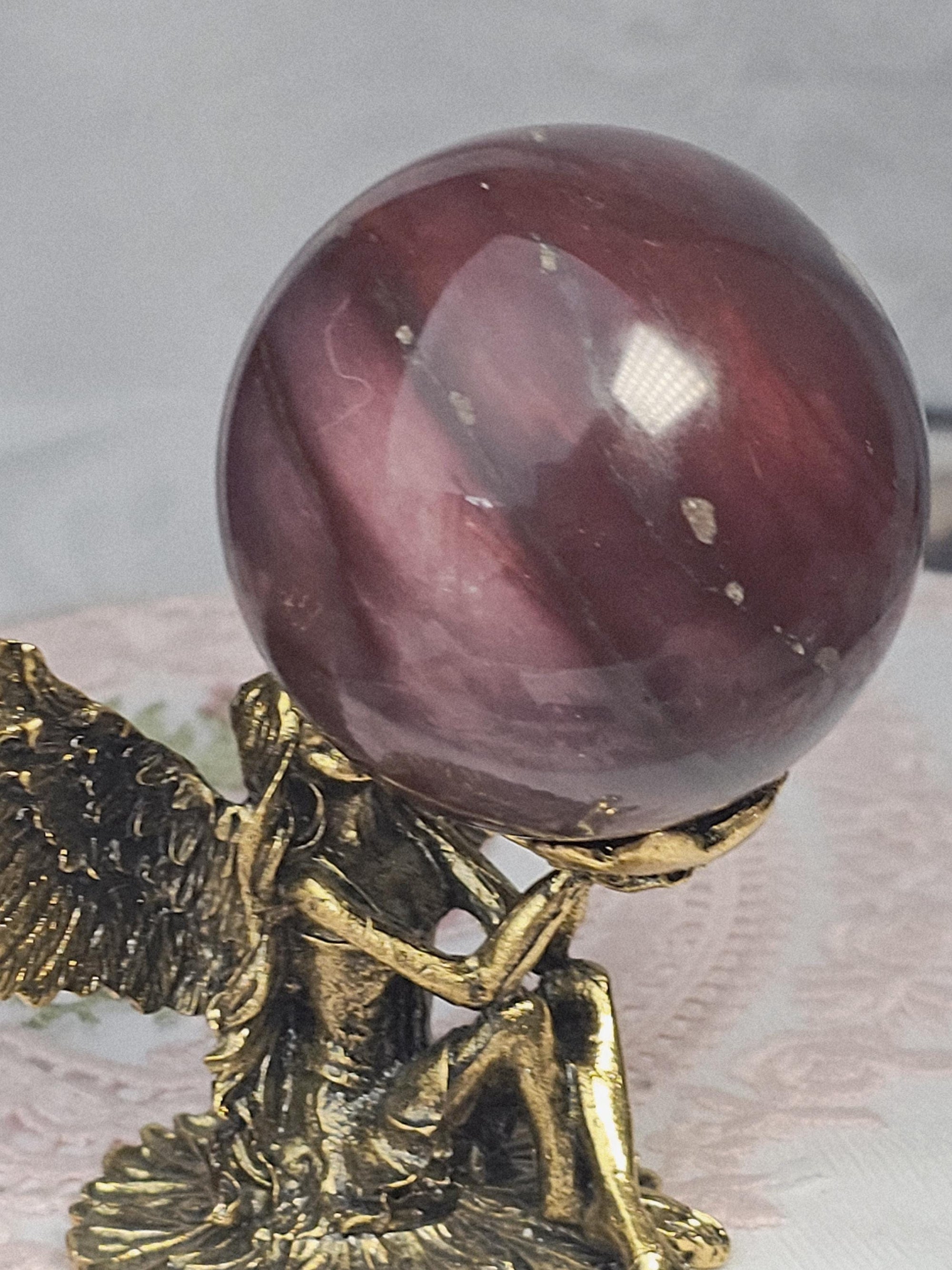 Mookaite Sphere , Mookaite Jasper,  Australian Crystal, Chakra Stone