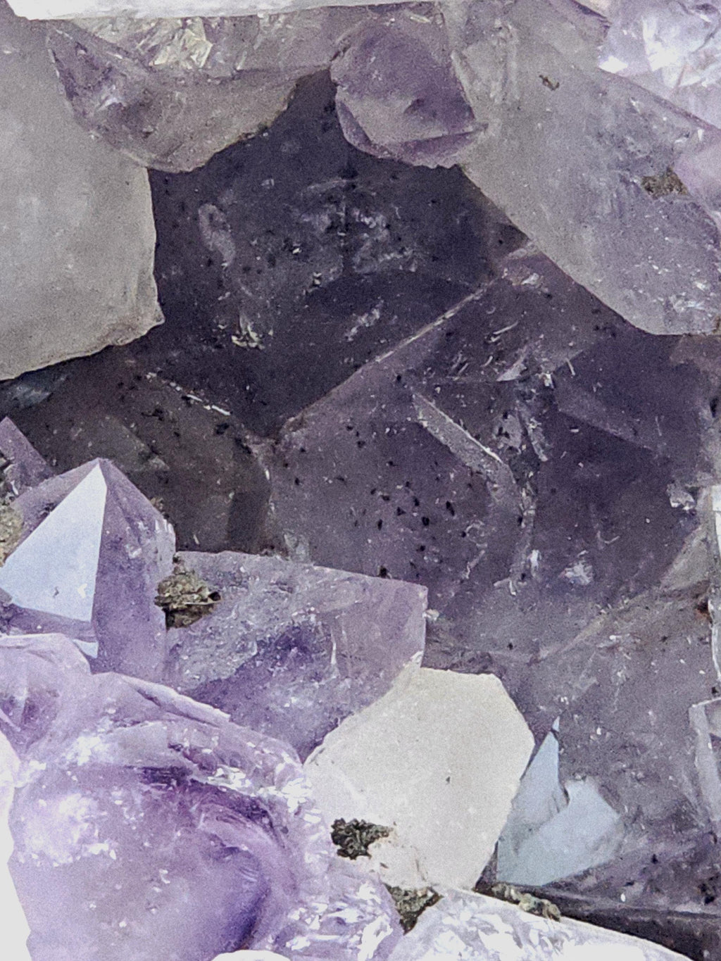 Amethyst Cathedral, Statement Piece, Gift, Amethyst and Calcite