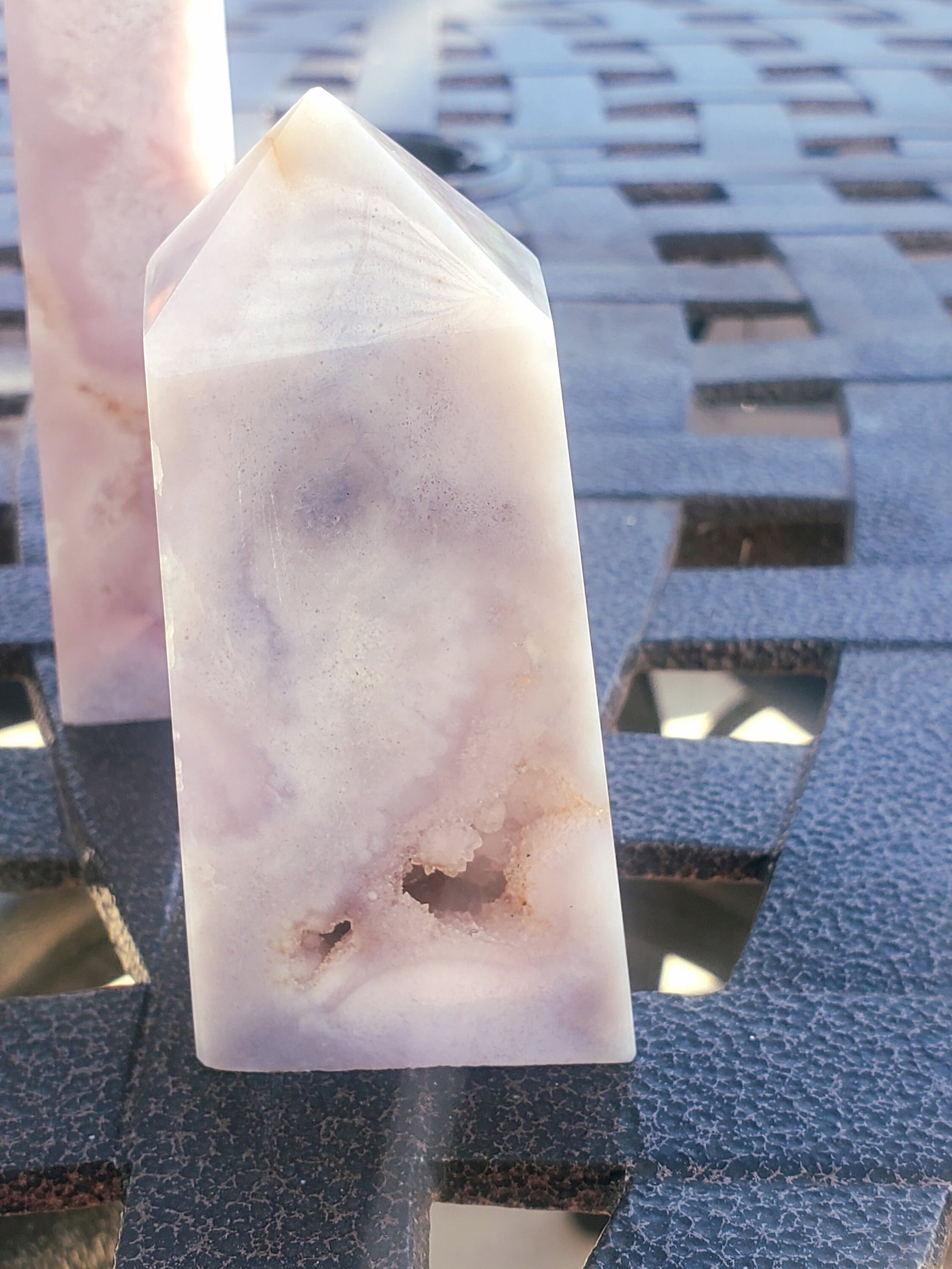 Pink Amethyst Druzy Point , Pink Amethyst Druzy Towers , Gift