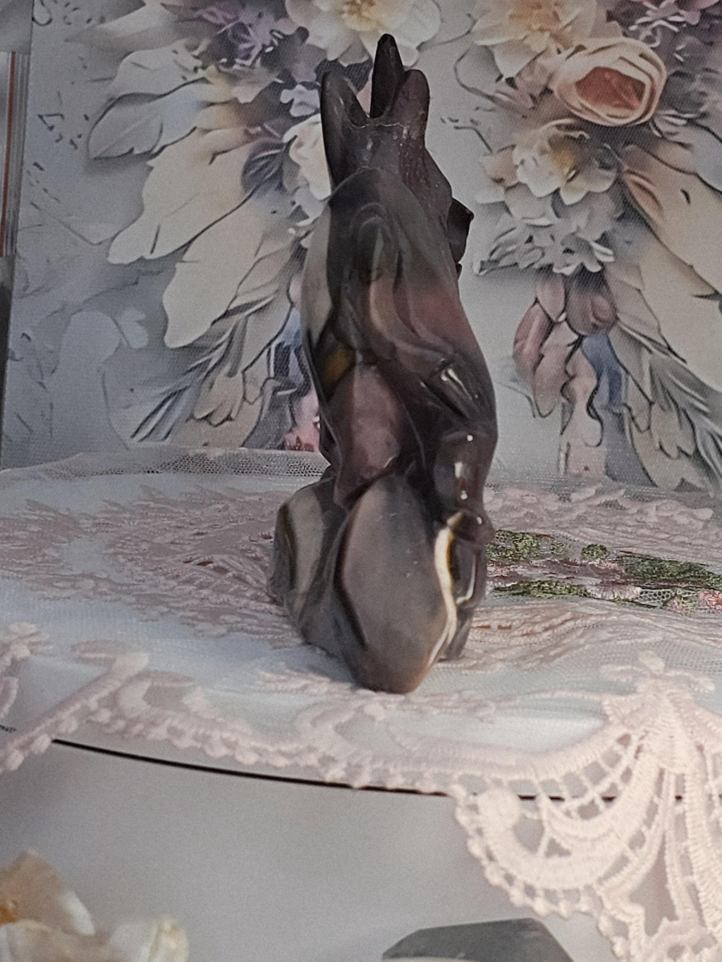 Mookaite Rhino Sculpture, Mookaite Jasper,  Australian Crystal, Chakra Stone