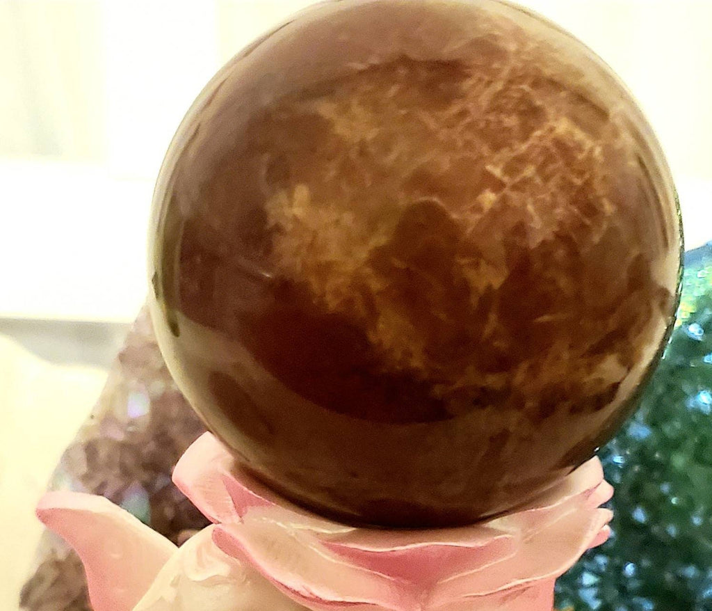 Ocean Jasper Crystal Ball, 368 gm Crystal, Crystals, Crystal Sphere, Gift
