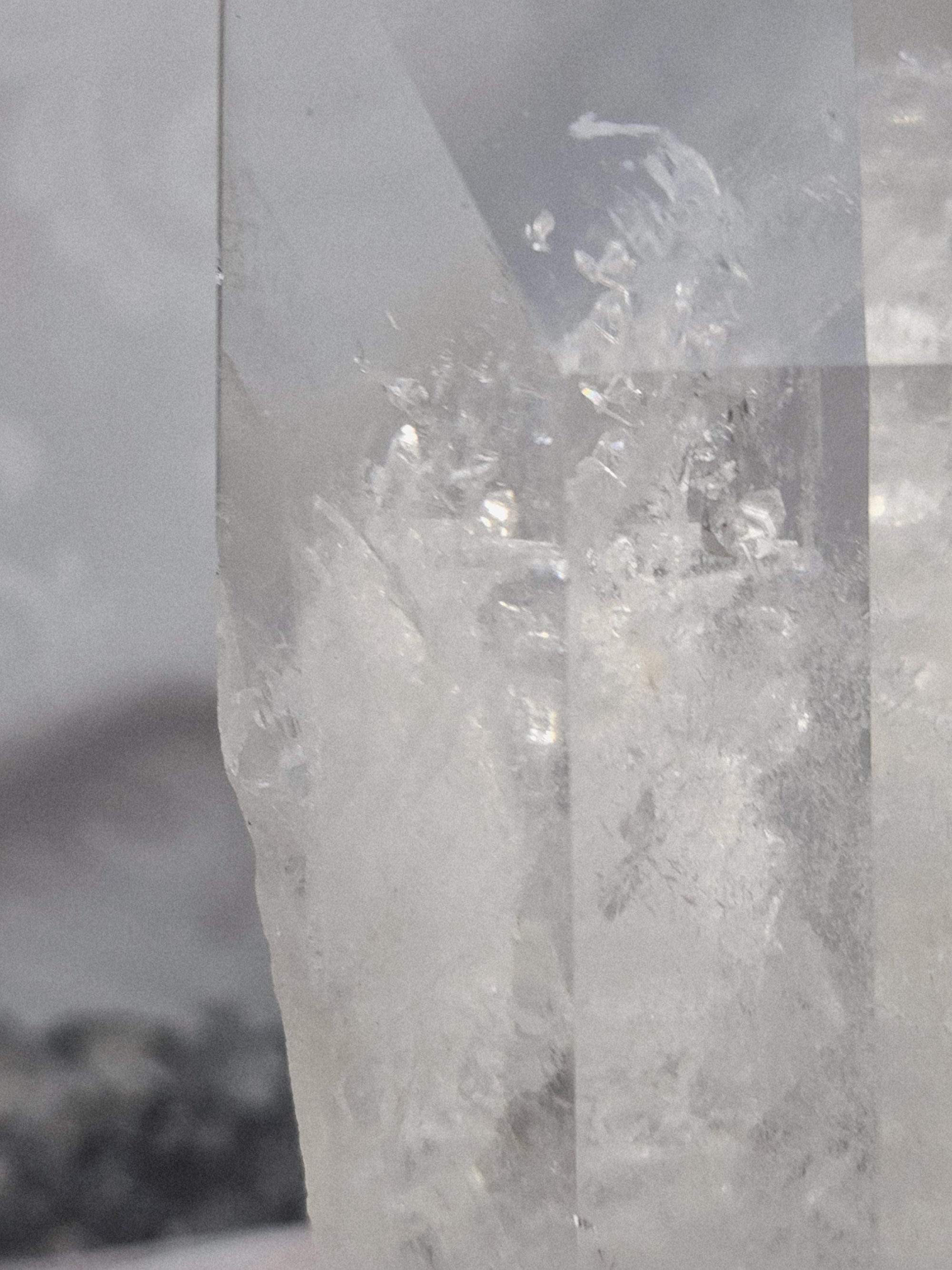 Lemurian Quartz Crystal Statement Piece, Inner Child Manifestation Quartz, Columbia, Rainbows