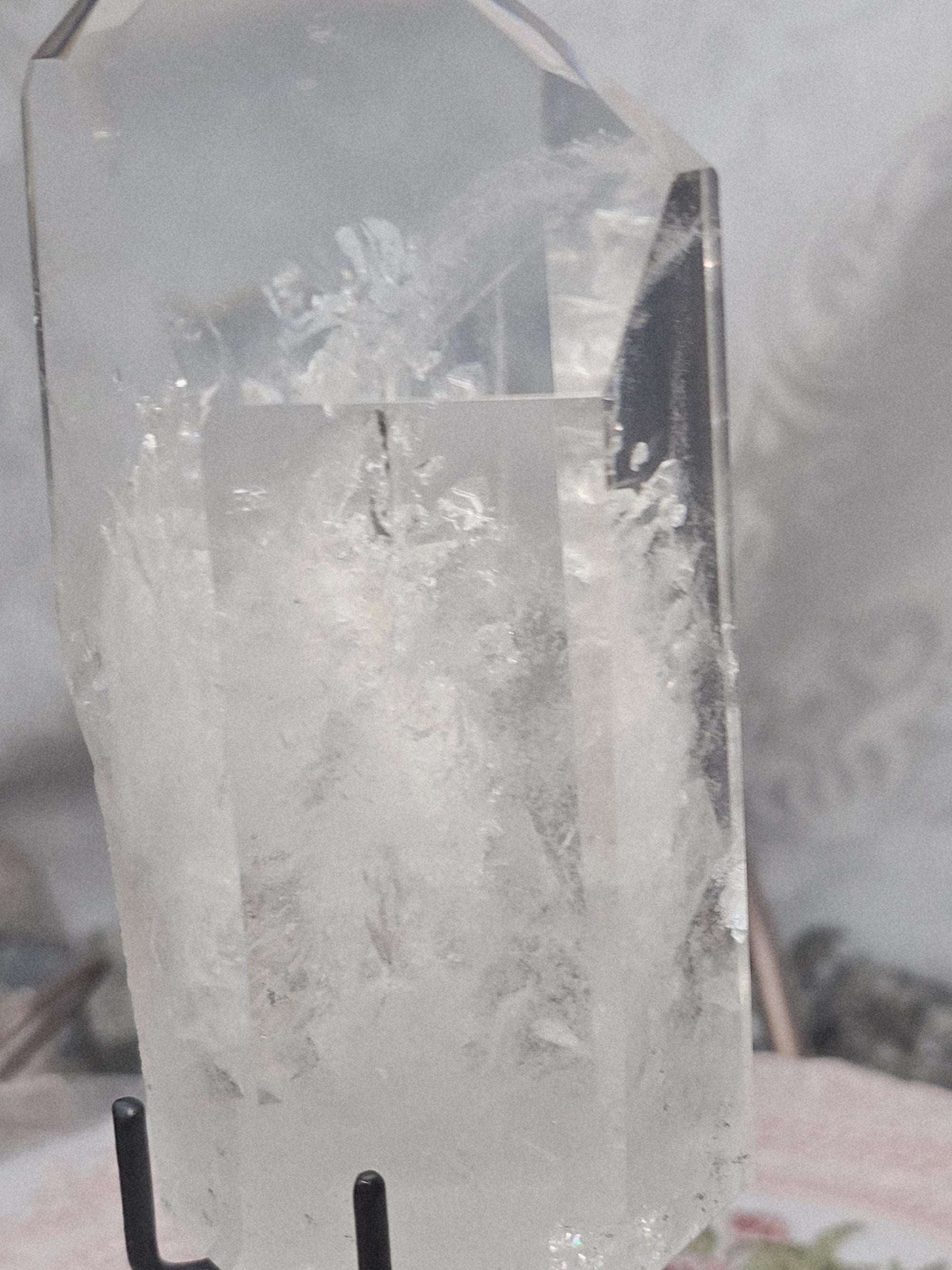 Lemurian Quartz Crystal Statement Piece, Inner Child Manifestation Quartz, Columbia, Rainbows