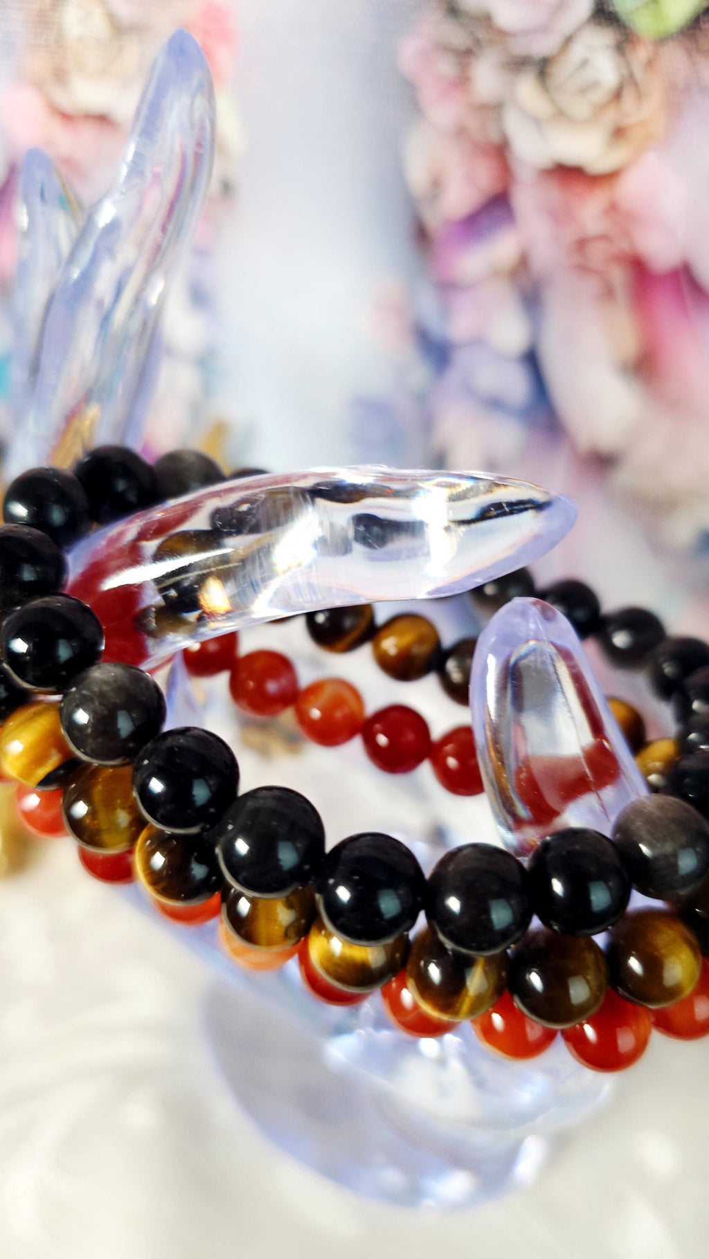 Capricorn Bracelet Set – Reiki Cleansed Gemstones, Zodiac Bracelets