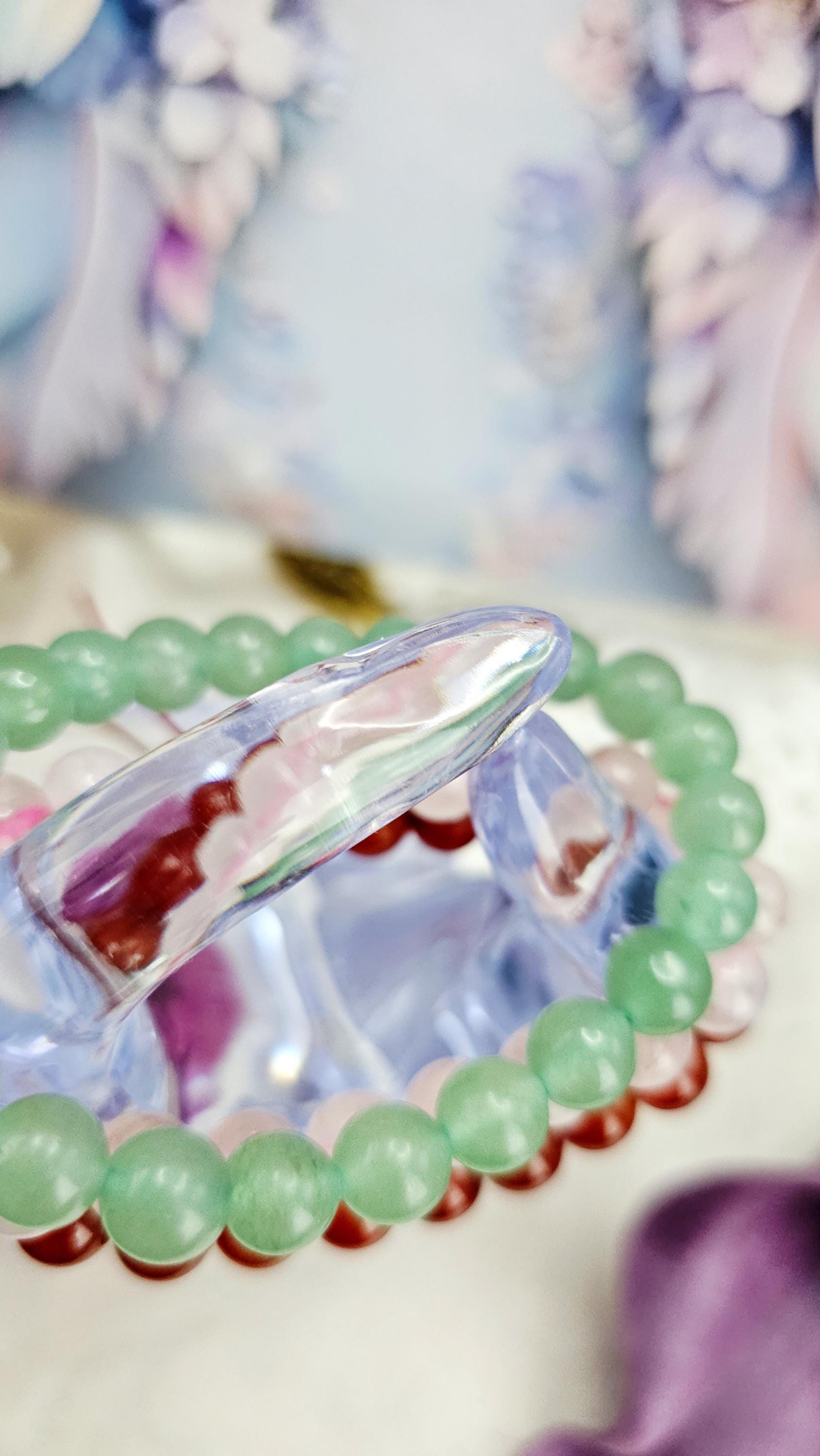 Taurus Bracelet Set – Reiki Cleansed Gemstones, Zodiac Bracelets