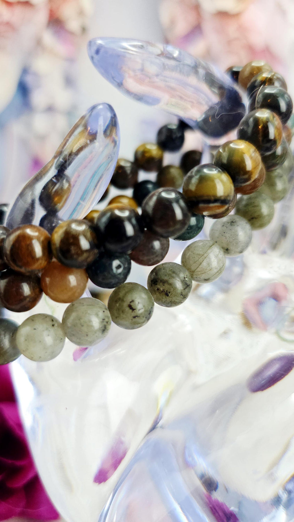 Leo Bracelet Set – Reiki Cleansed Gemstones, Zodiac Bracelets