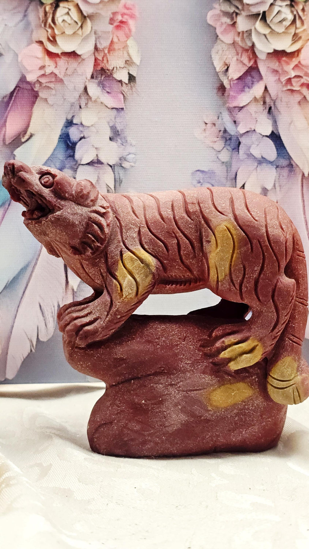 Mookaite Crystal Tiger, Australian Jasper, Healing Stone
