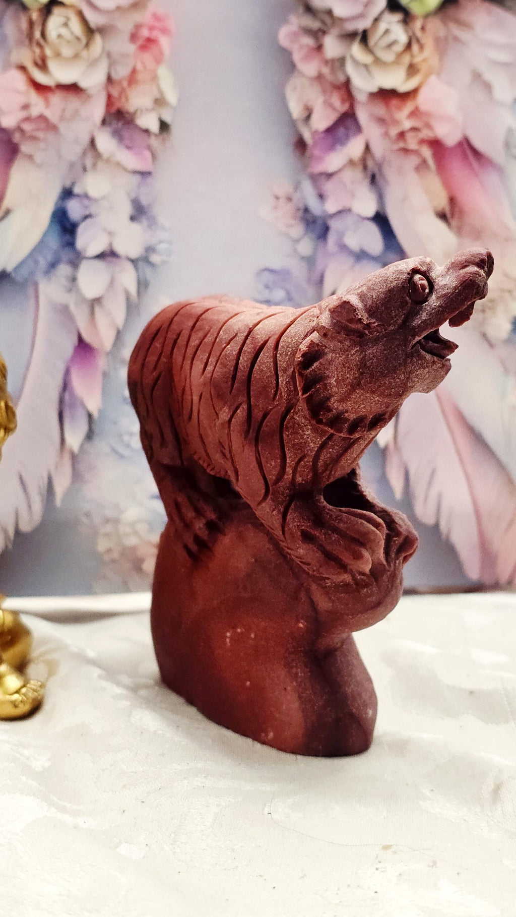 Mookaite Crystal Tiger, Australian Jasper, Healing Stone