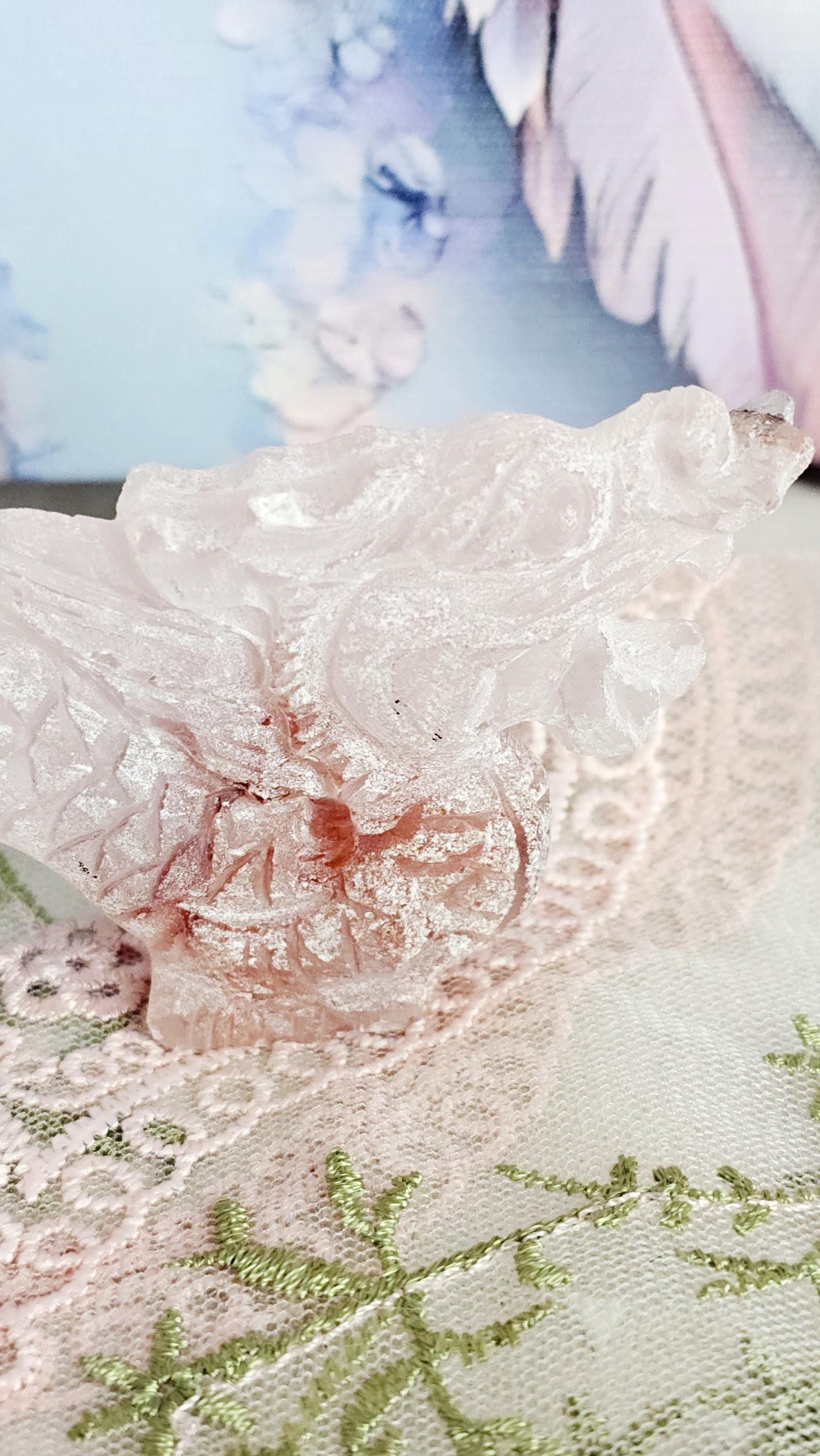 Fire Quartz Dragon Raw, Feng Shui Wealth Symbol, Home Decor, Meditation Tool