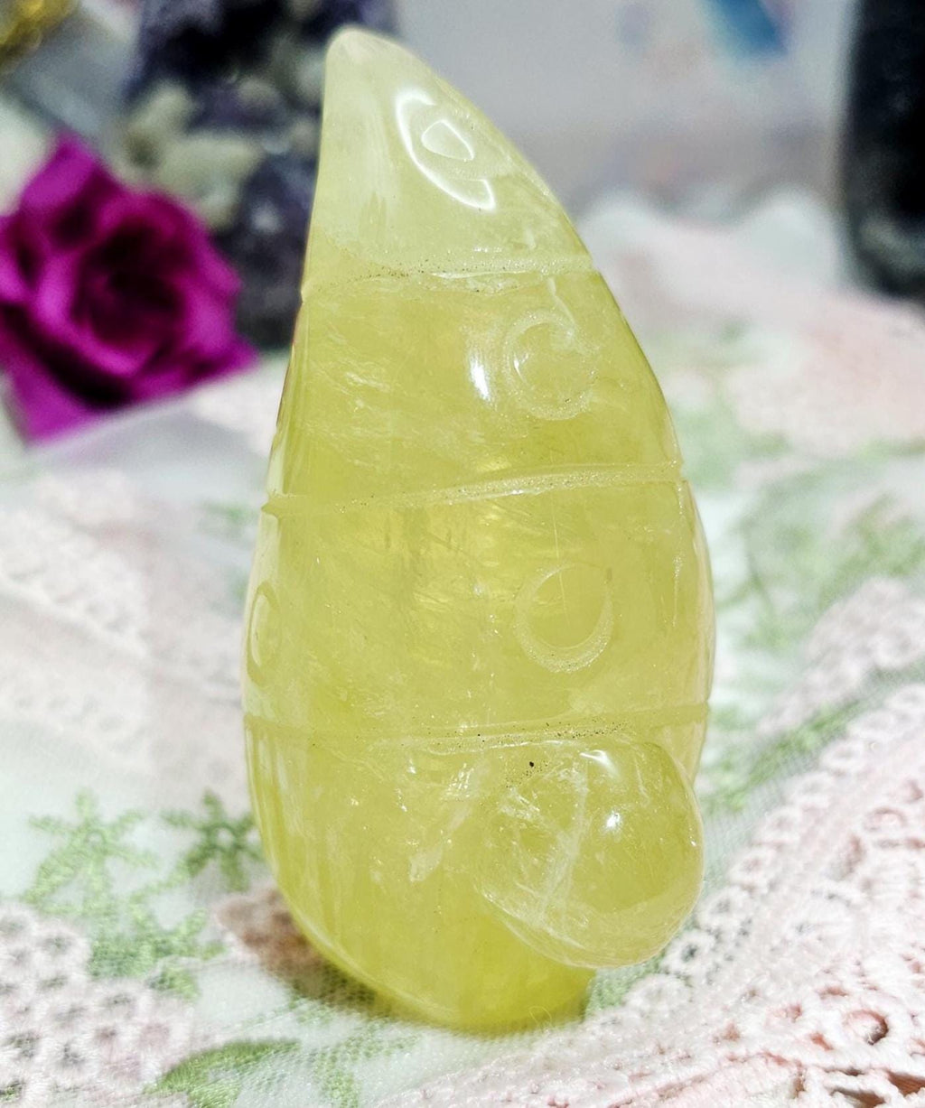 Citrine Gnome, Crystal Decor