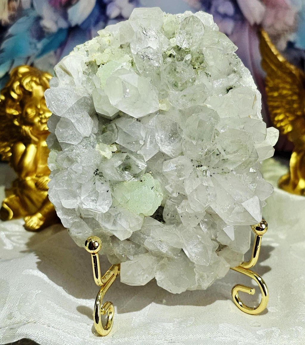 Prehnite Quartz Specimen, China, Yunnan Province