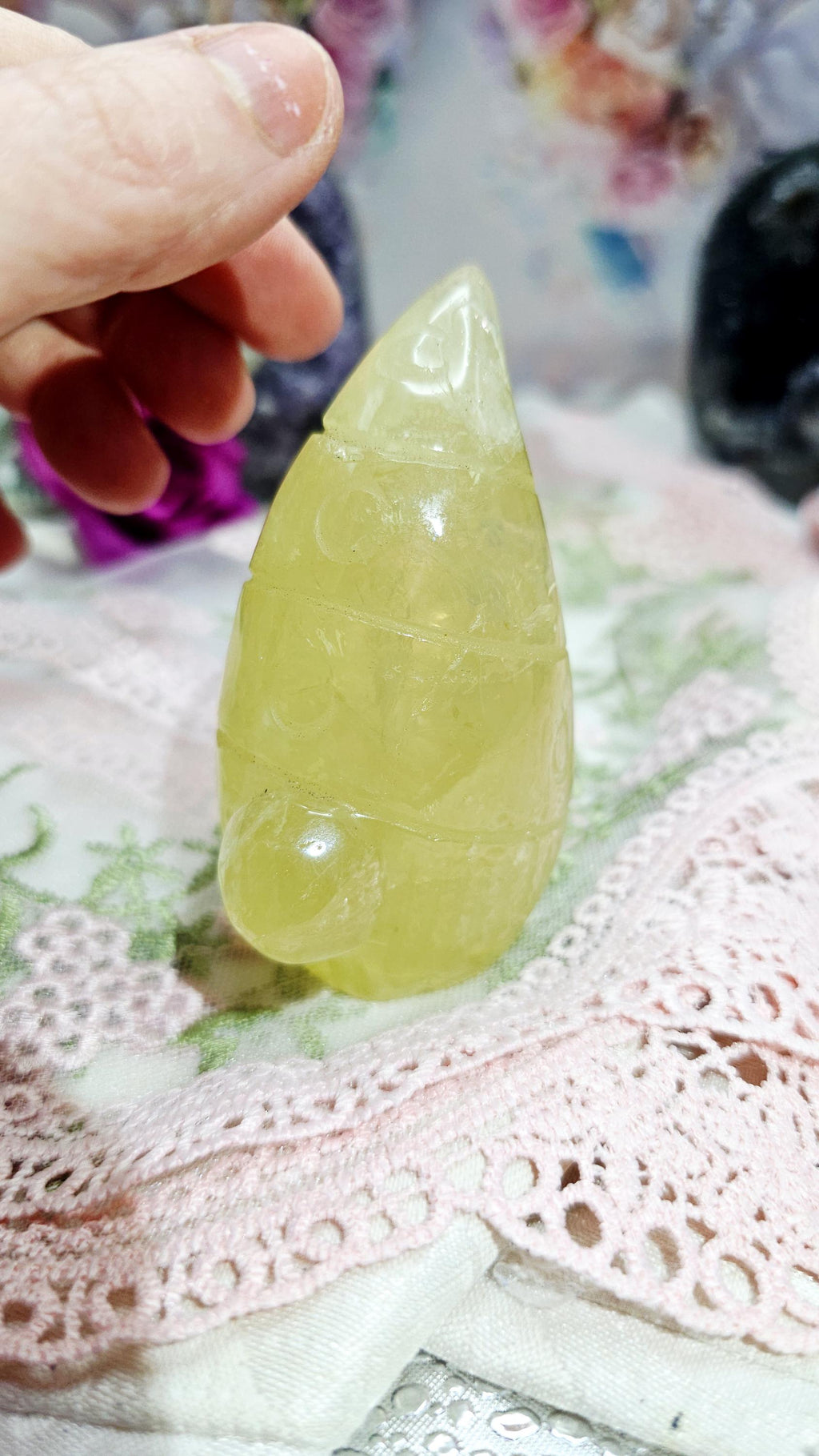 Citrine Gnome, Crystal Decor