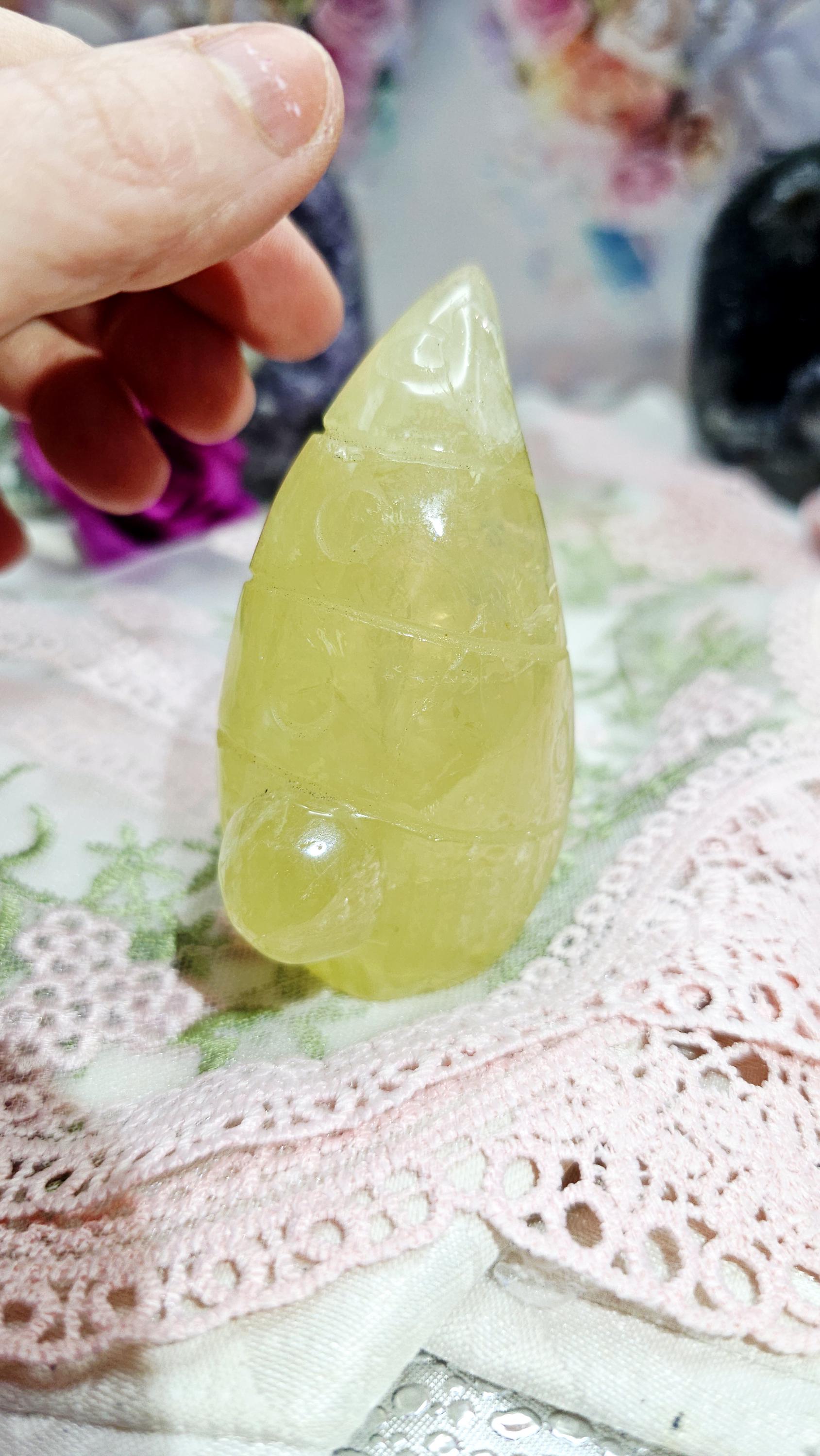 Citrine Gnome, Crystal Decor
