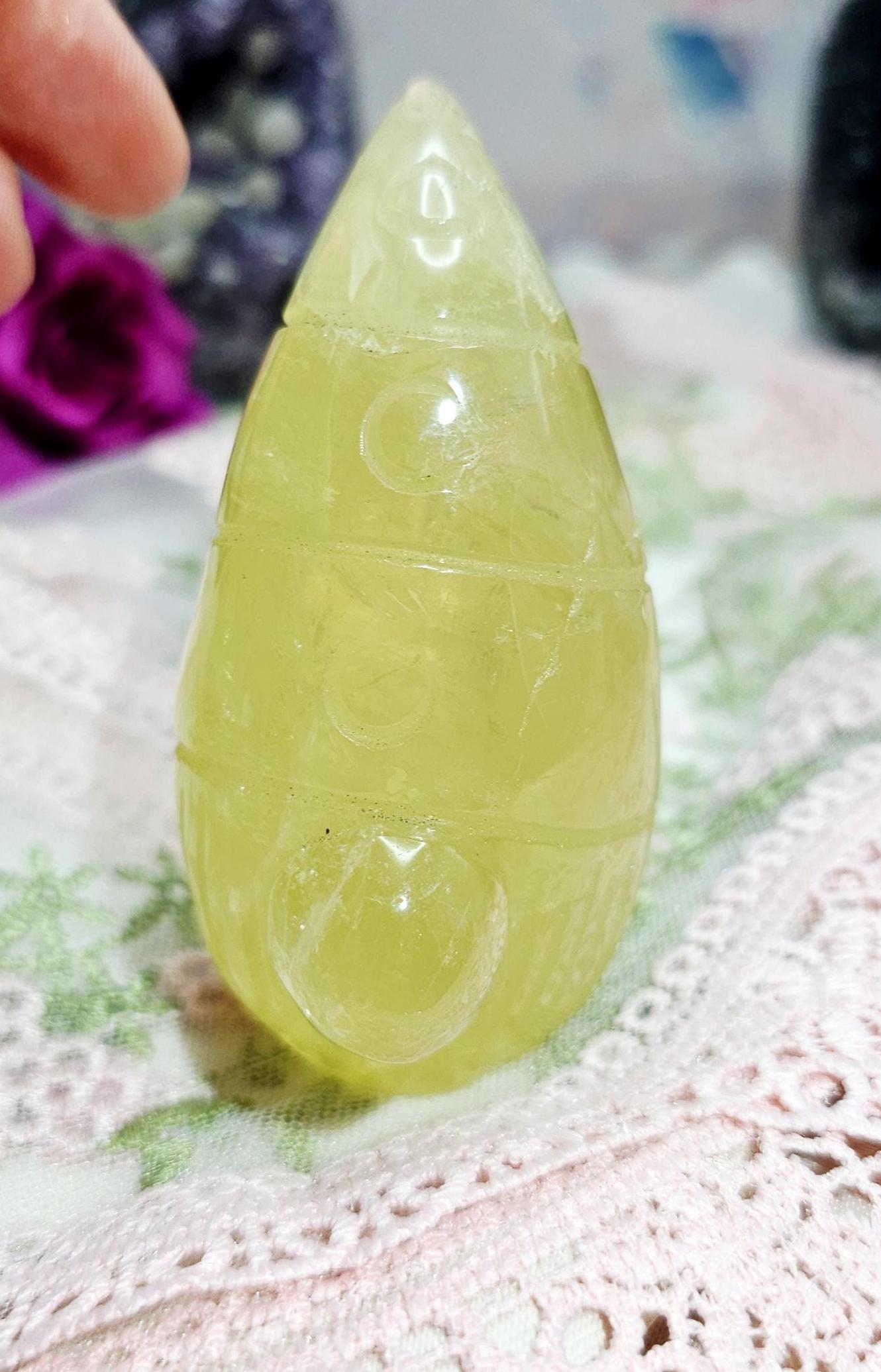 Citrine Gnome, Crystal Decor