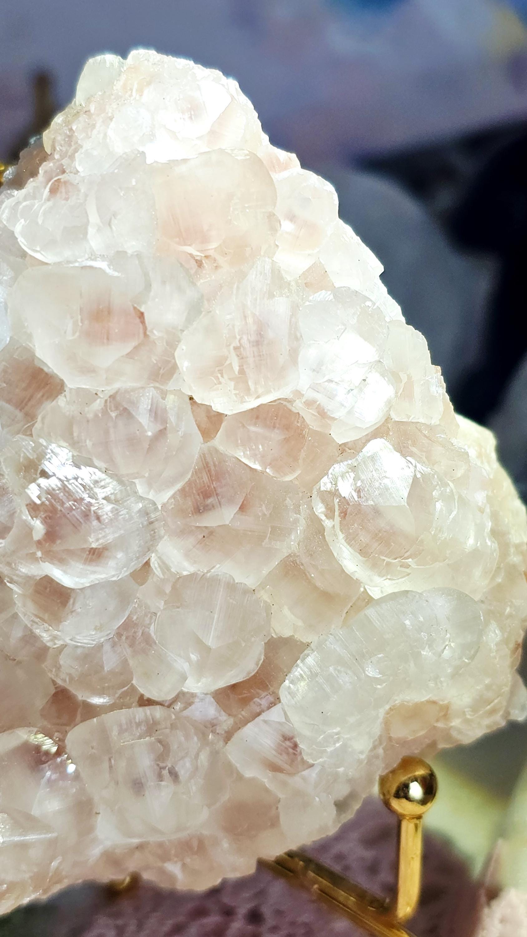 Pink Benz Calcite Specimen, Crystal Gift
