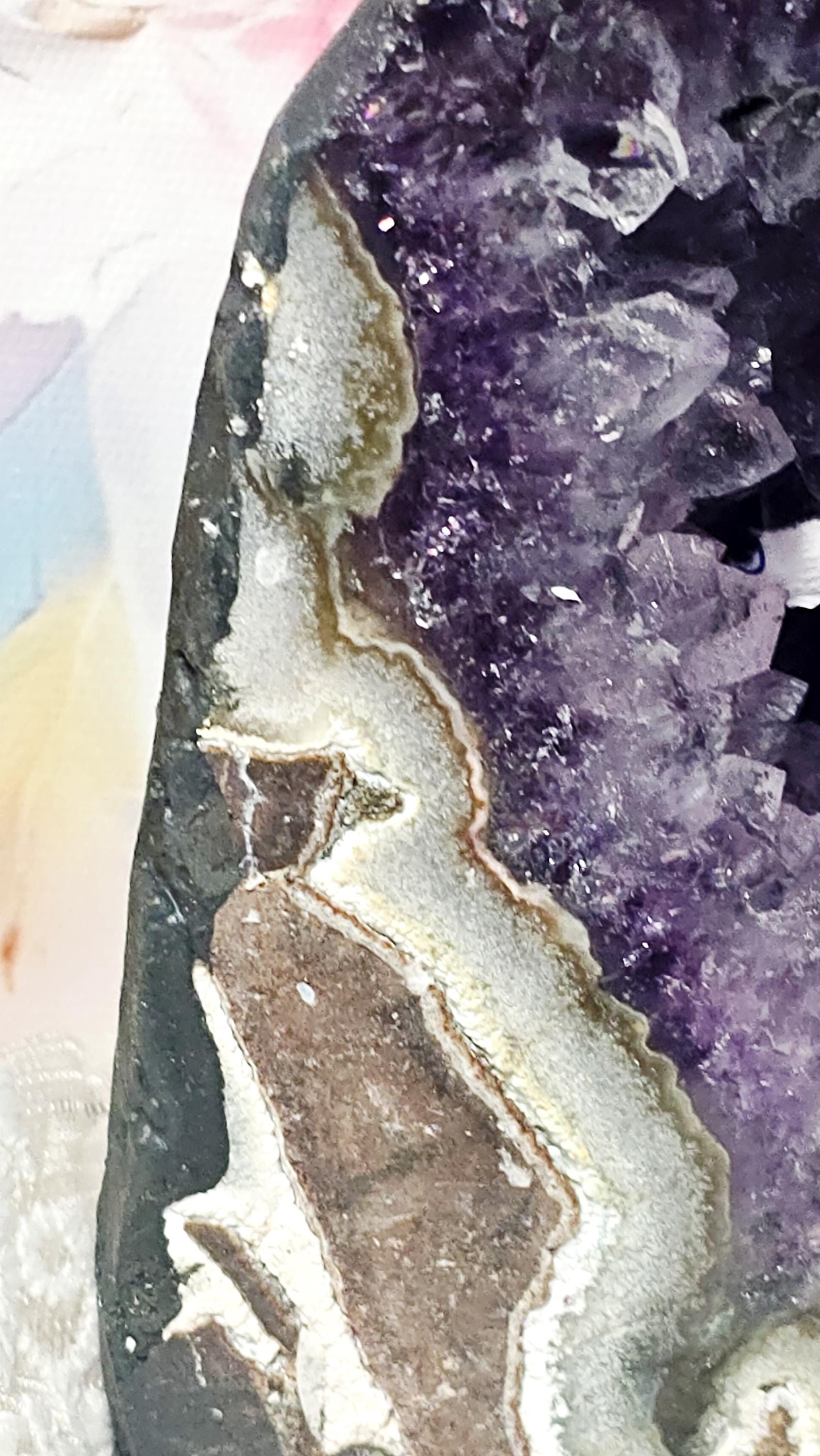 Amethyst Cathedral, Statement Piece, Gift, Home Decor,
