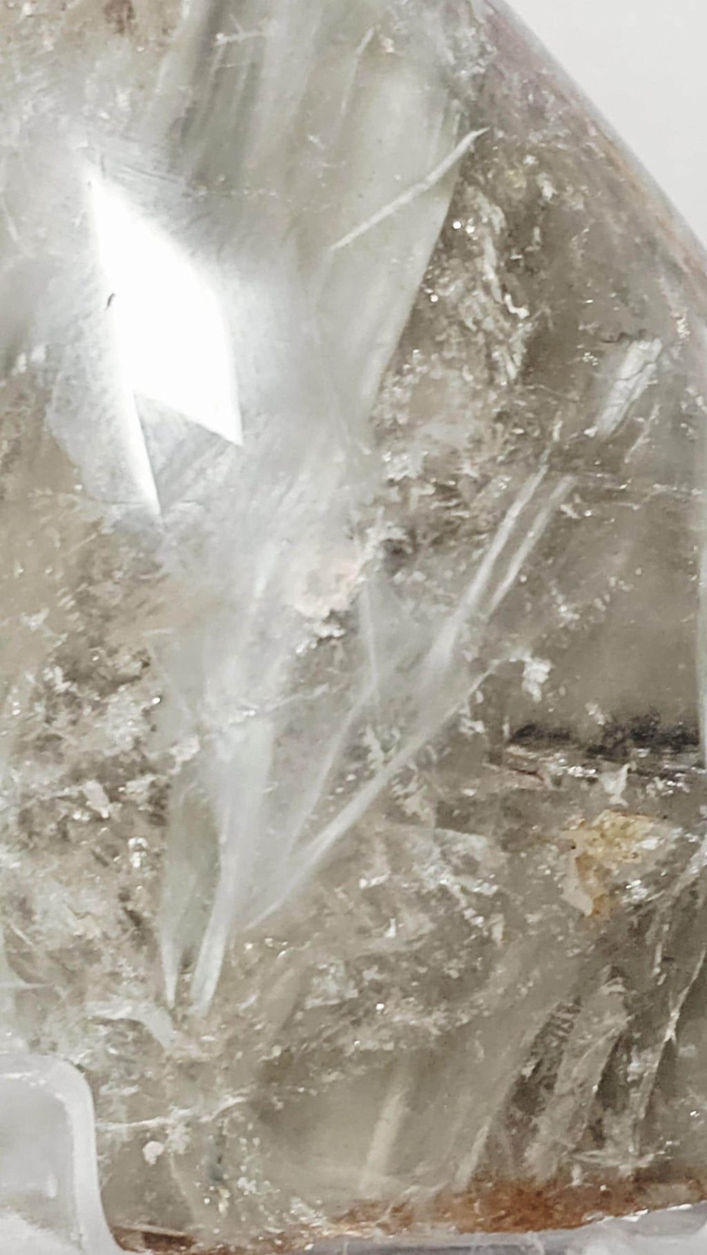 RARE Rutilated Quartz, Bunny Fur Quarrz Freeform, Rare, Home Decor, Gift