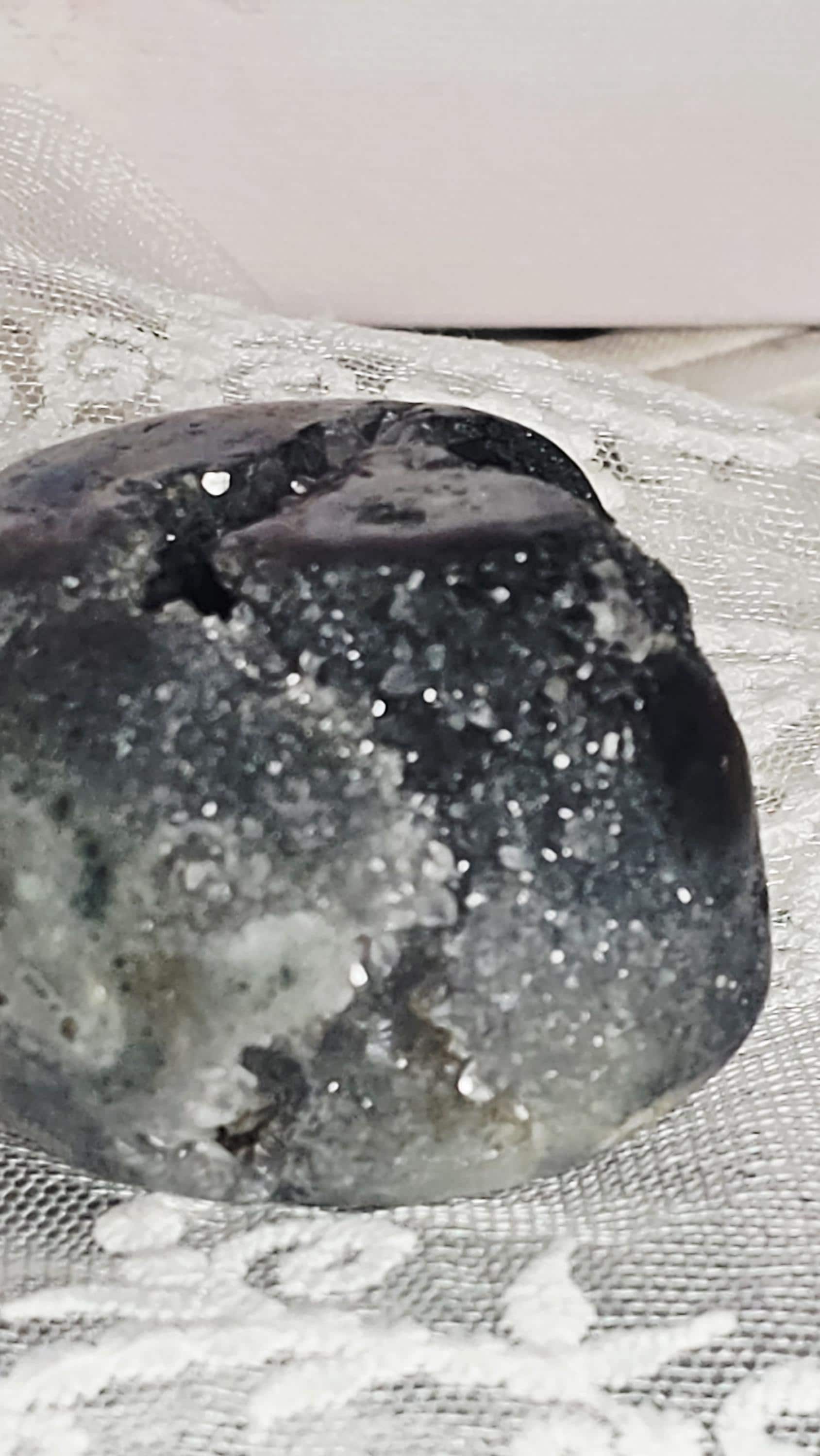 Amethyst Stalactite Palmstone,  Uruguay Crystal