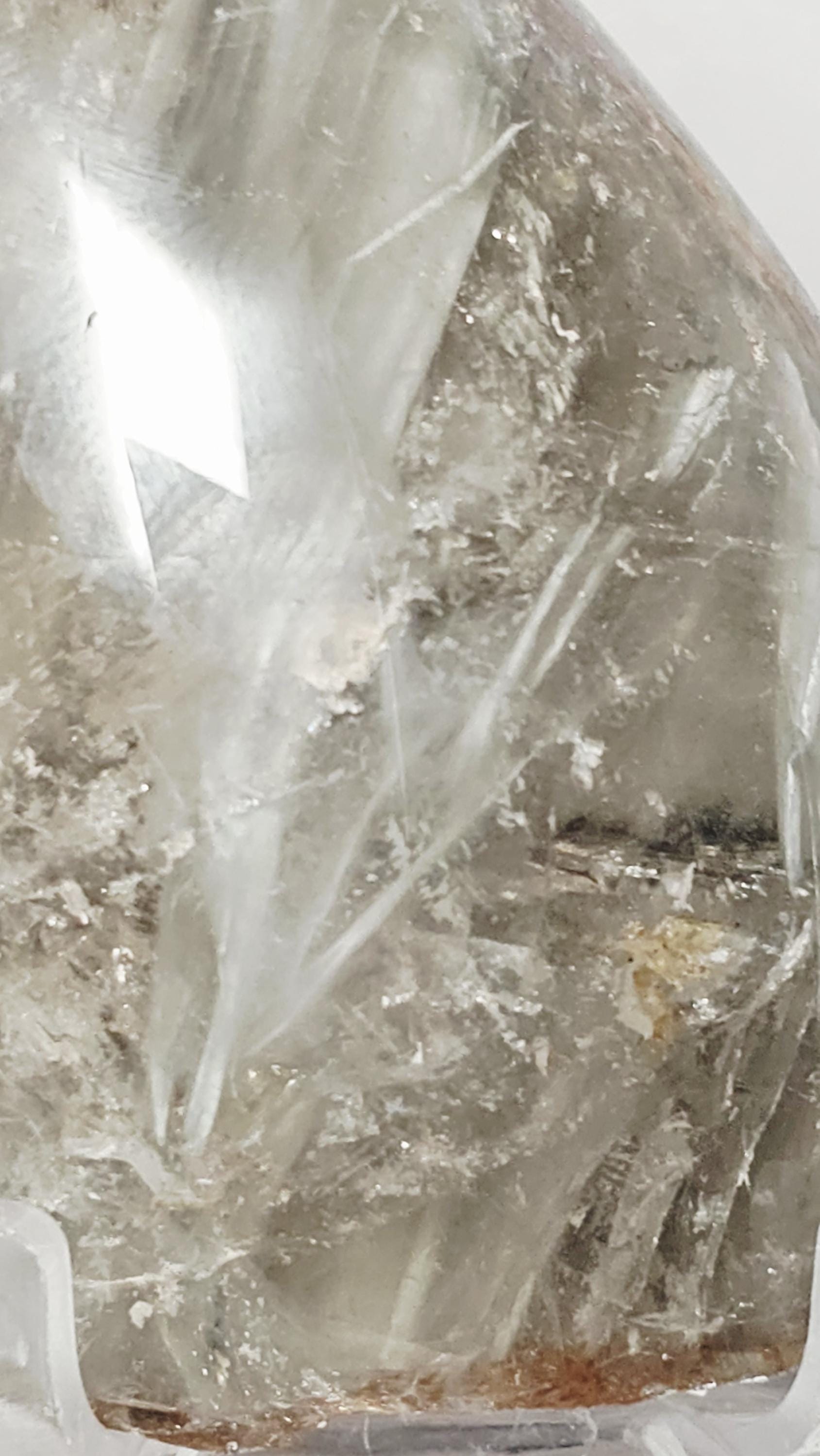 RARE Rutilated Quartz, Bunny Fur Quarrz Freeform, Rare, Home Decor, Gift